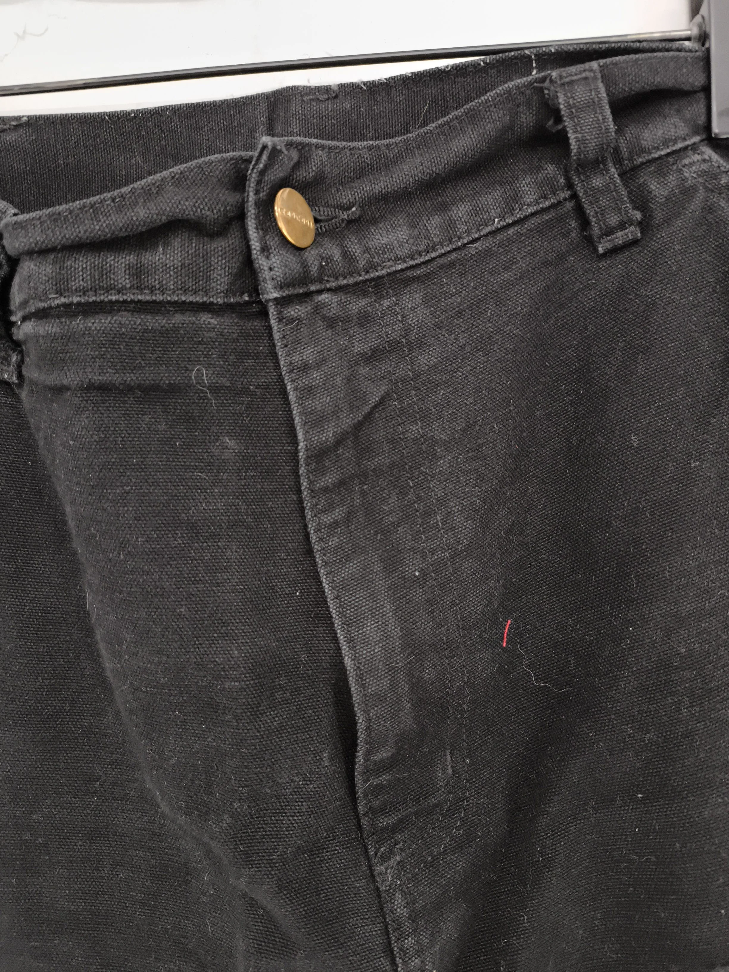 Carhartt Men's Trousers W 34 in Black 100% Cotton Straight Chino - Image 5