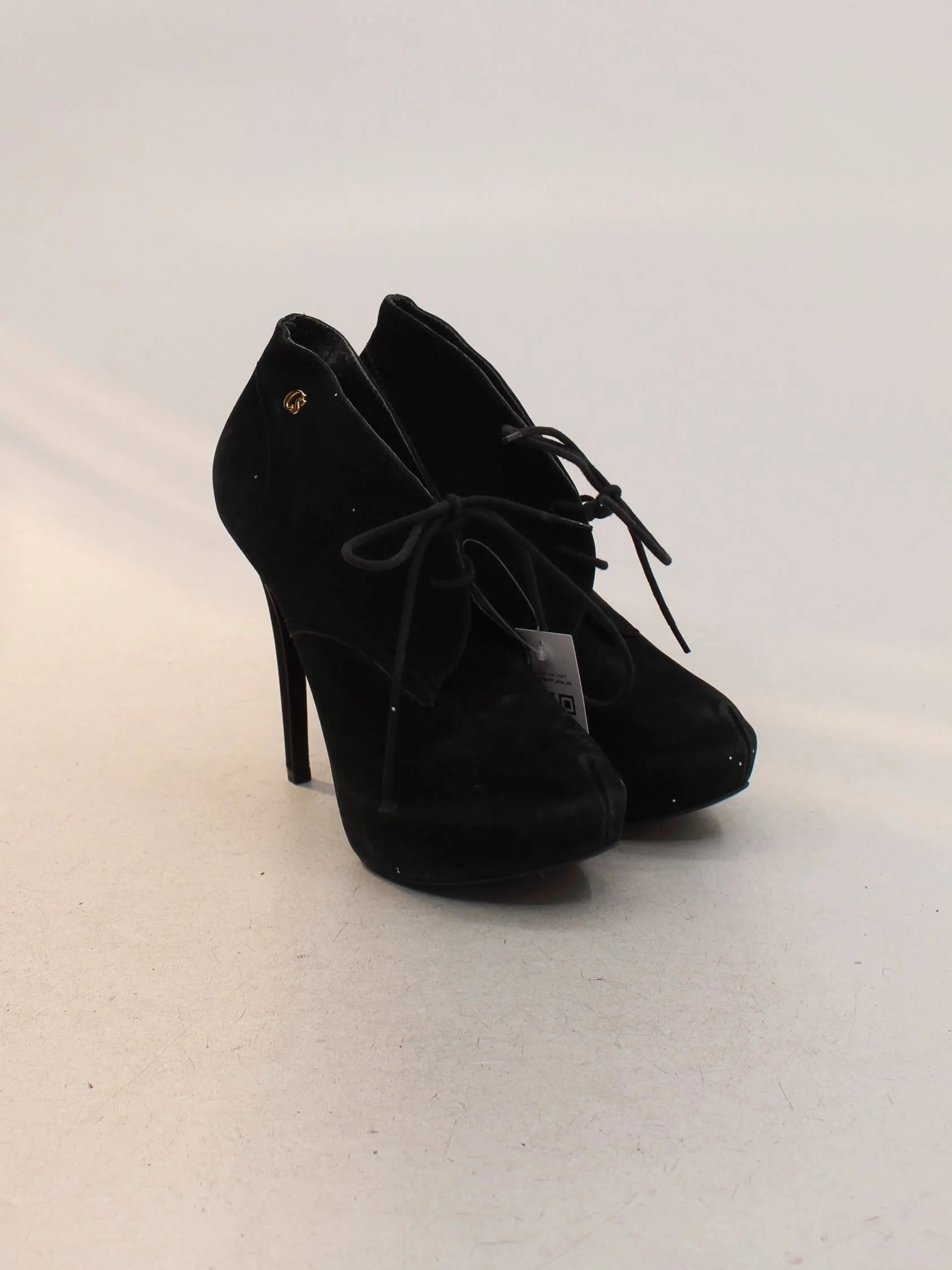 Carmen Steffens Women's Boots UK 5 Black 100% Suede Platform - Image 4