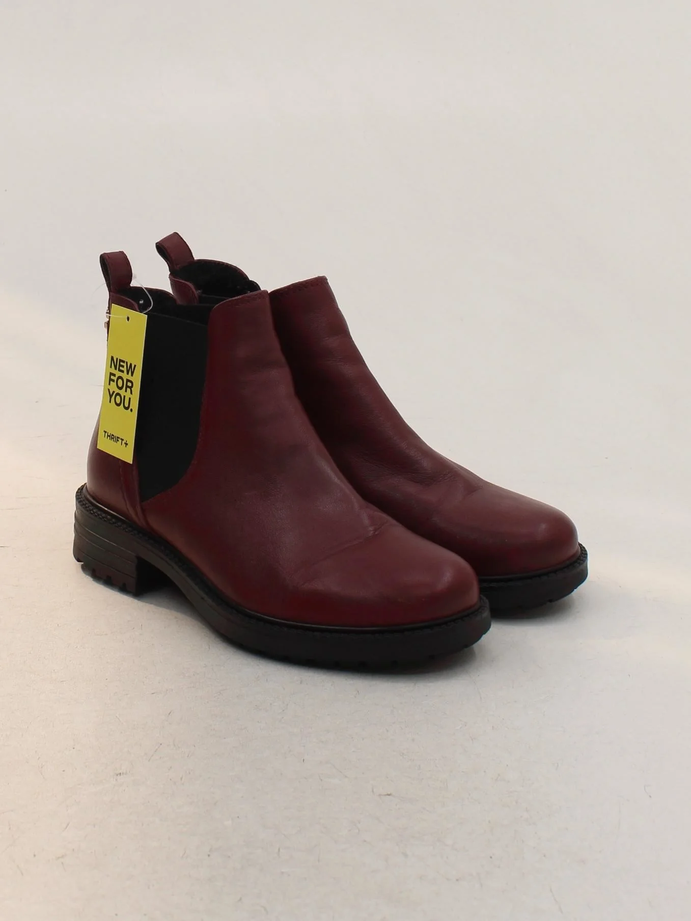 Carvela Women's Boots UK 3 Red 100% Leather Chelsea - Image 4