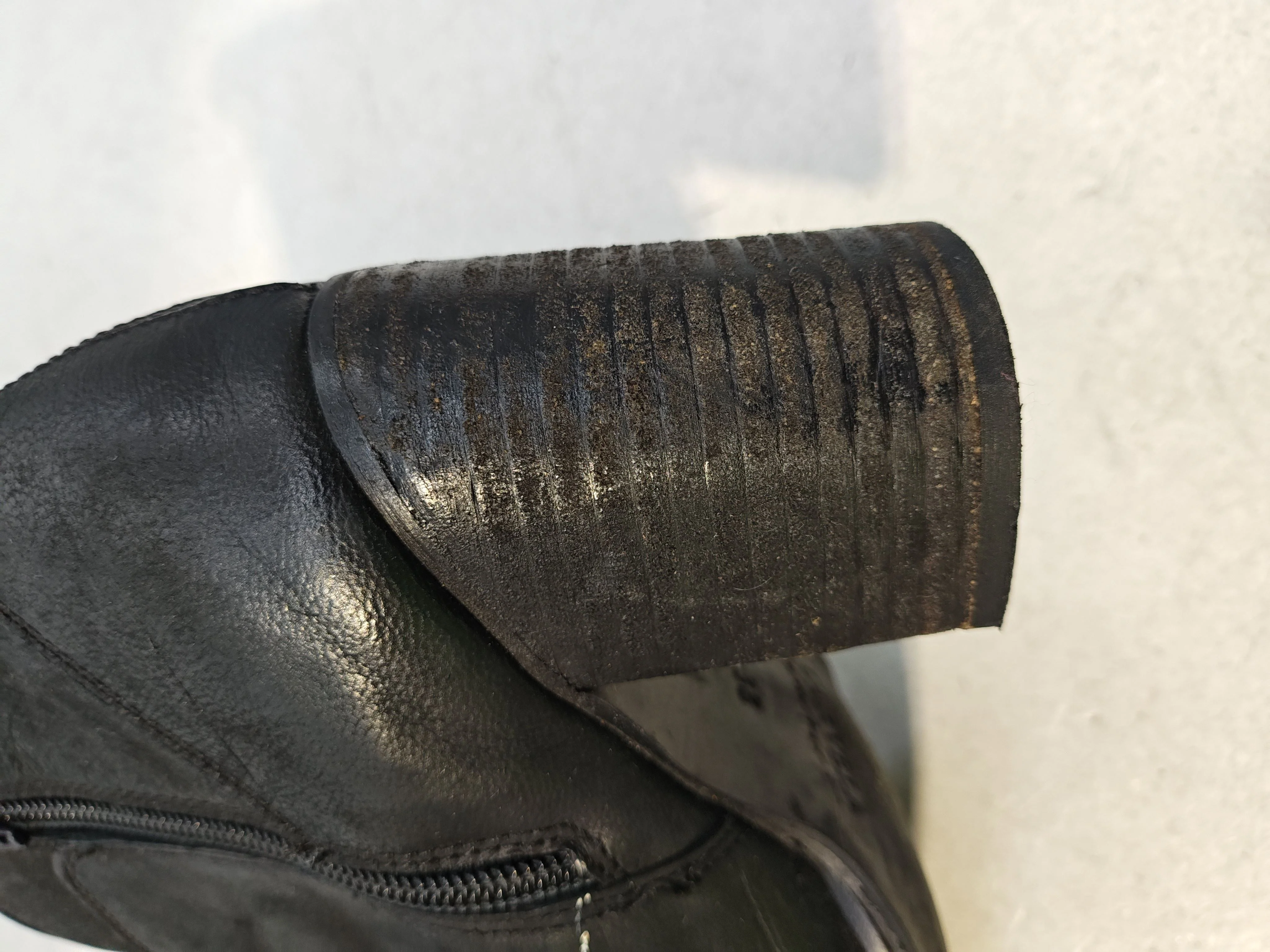 Carvela Women's Boots UK 5 Black 100% Leather Combat - Image 9