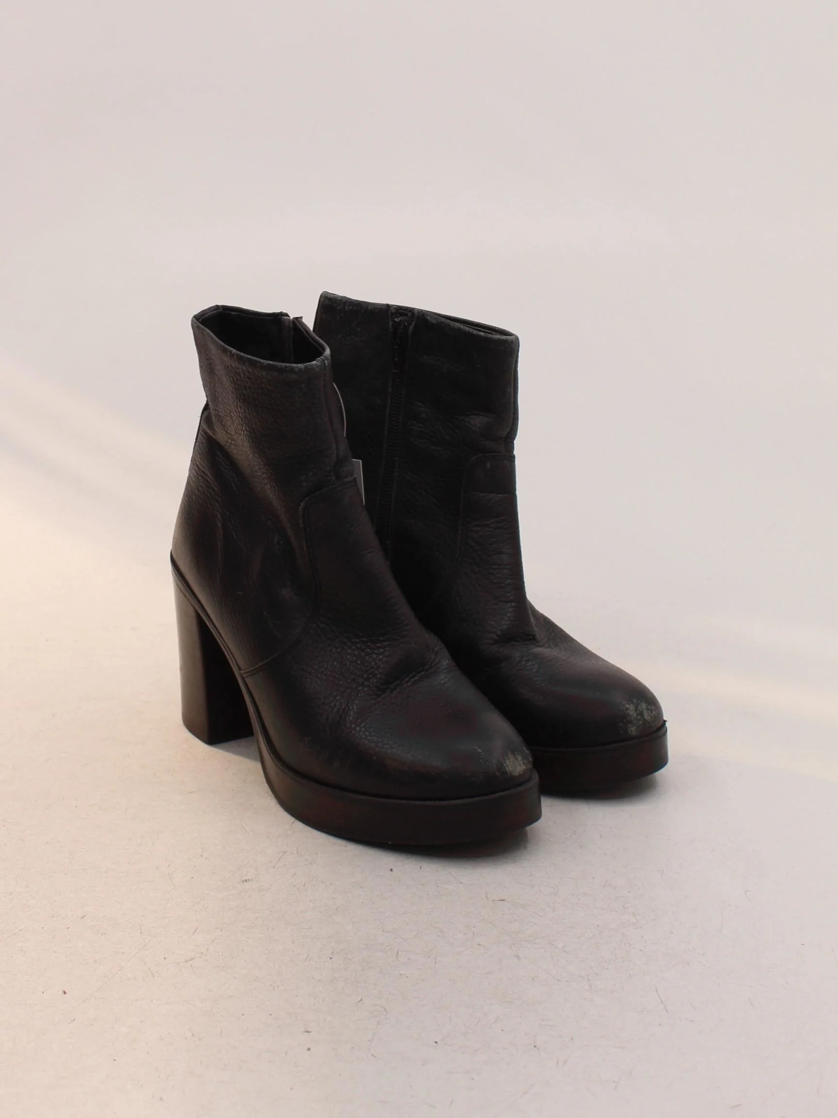Carvela Women's Boots UK 6 Black 100% Leather Platform - Image 4