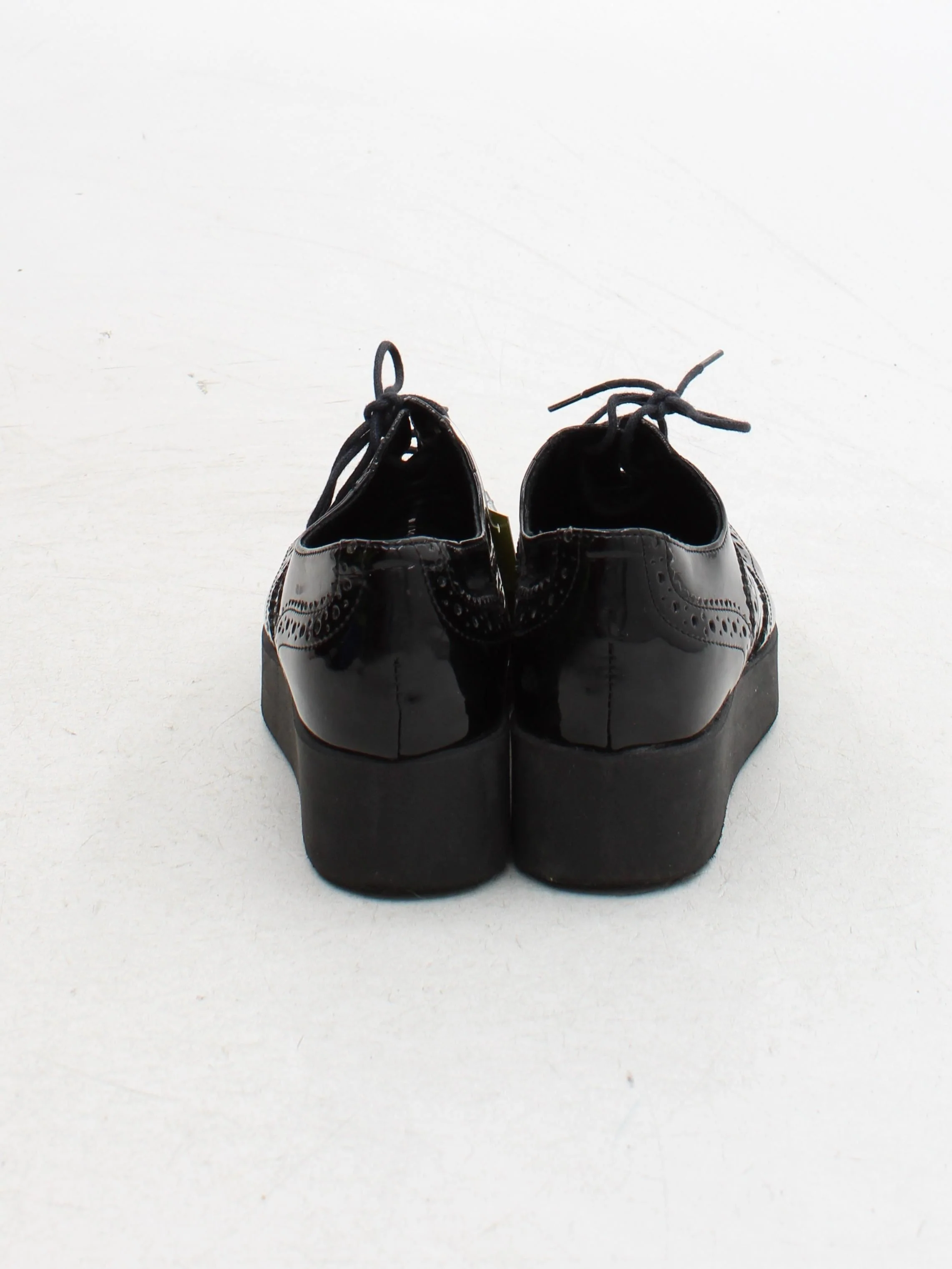 Carvela Women's Flat Shoes UK 3 Black 100% Faux Leather Loafer - Image 3