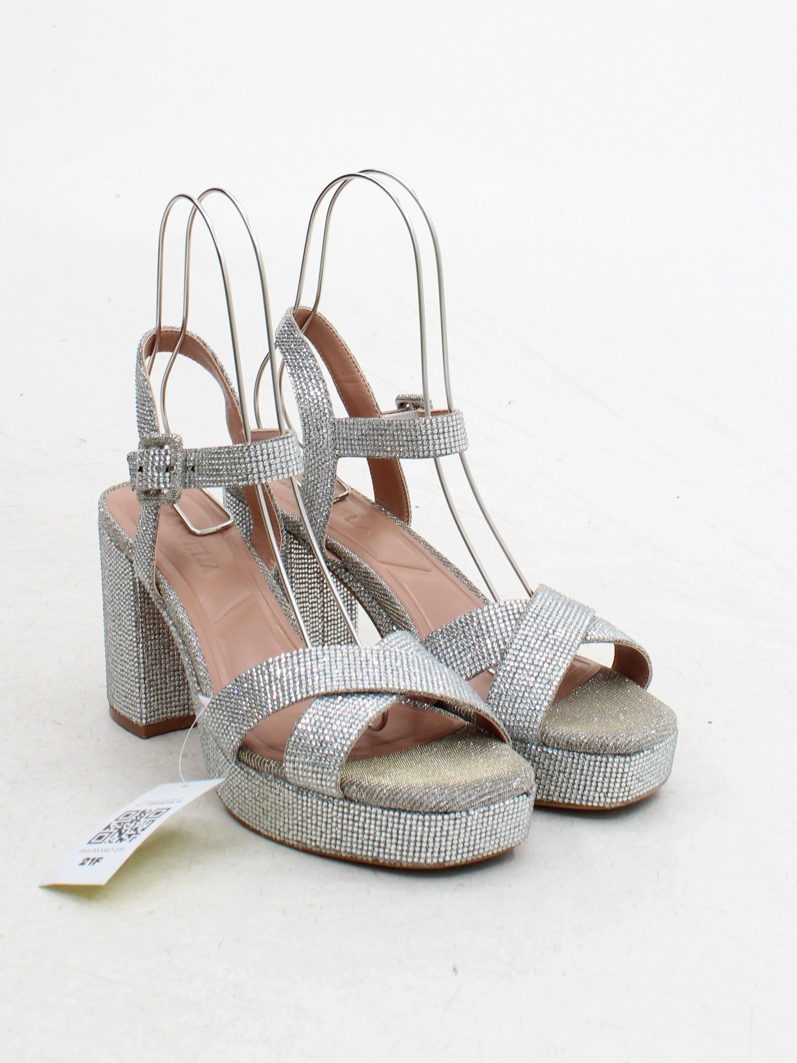 Carvela Women's Heels UK 7 Silver 100% Other Platform - Image 4