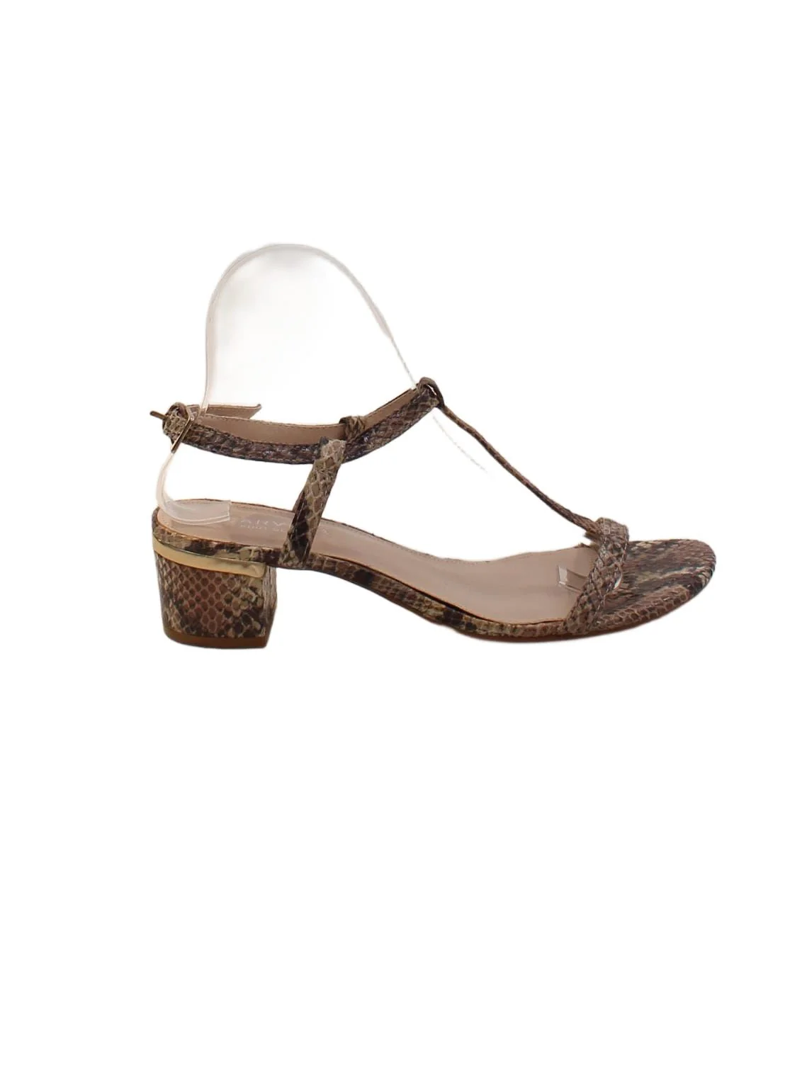 Carvela Women's Sandals UK 5 Brown Animal Print 100% Other Strappy