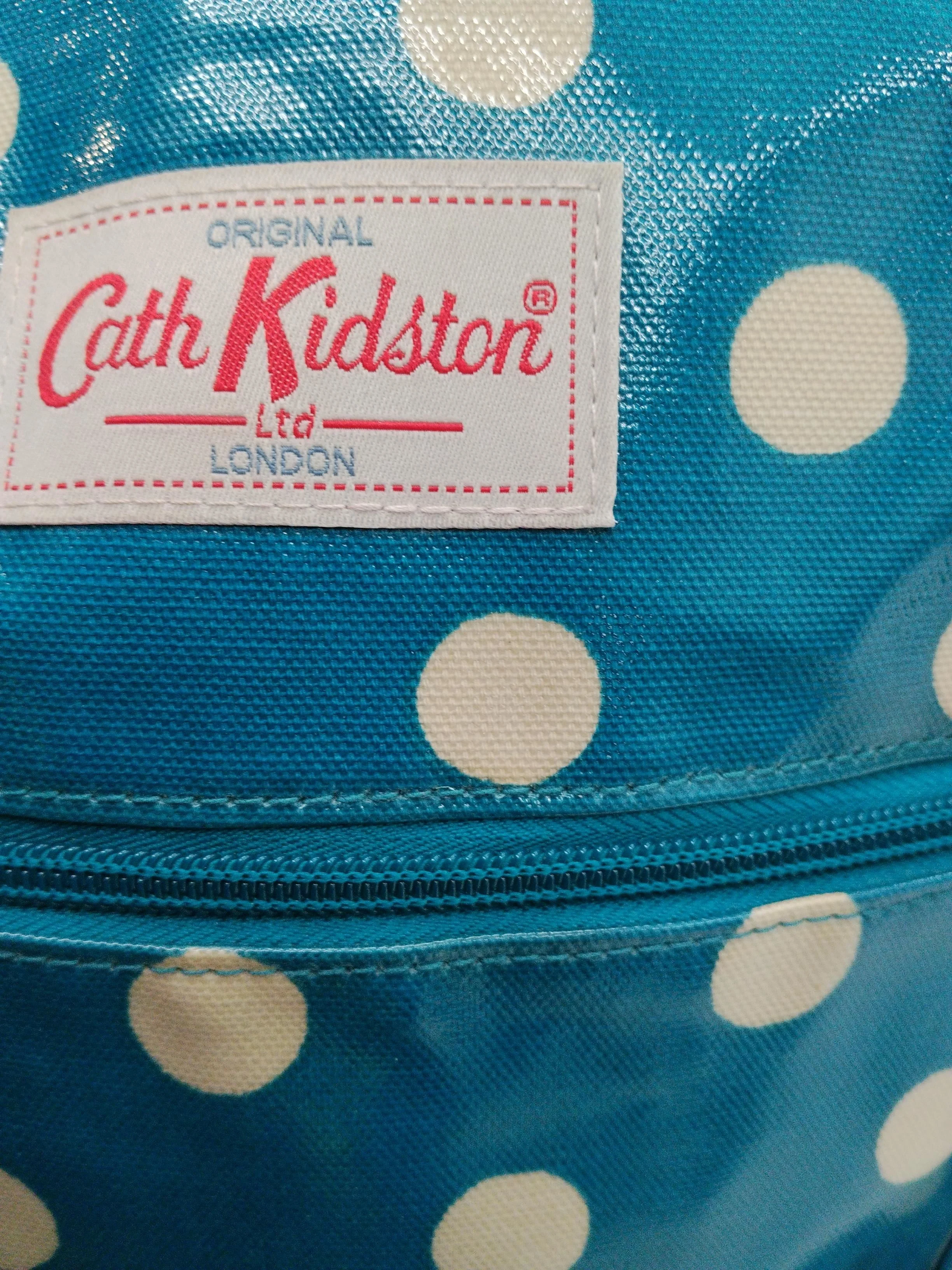Cath Kidston Women's Bag Blue Polkadot 100% Other Tote - Image 3