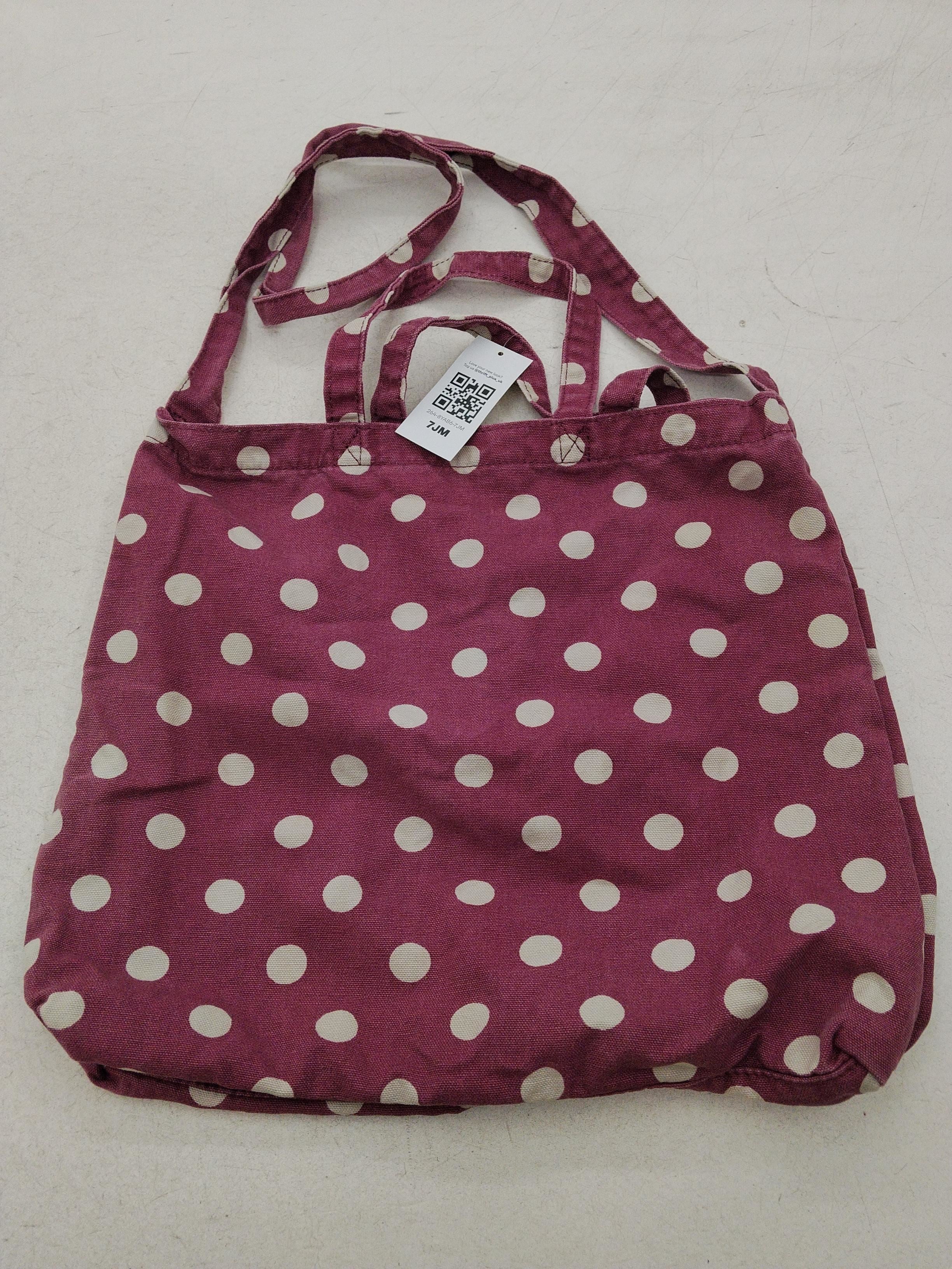 Cath Kidston Women's Bag Pink Polkadot 100% Cotton Tote - Image 2