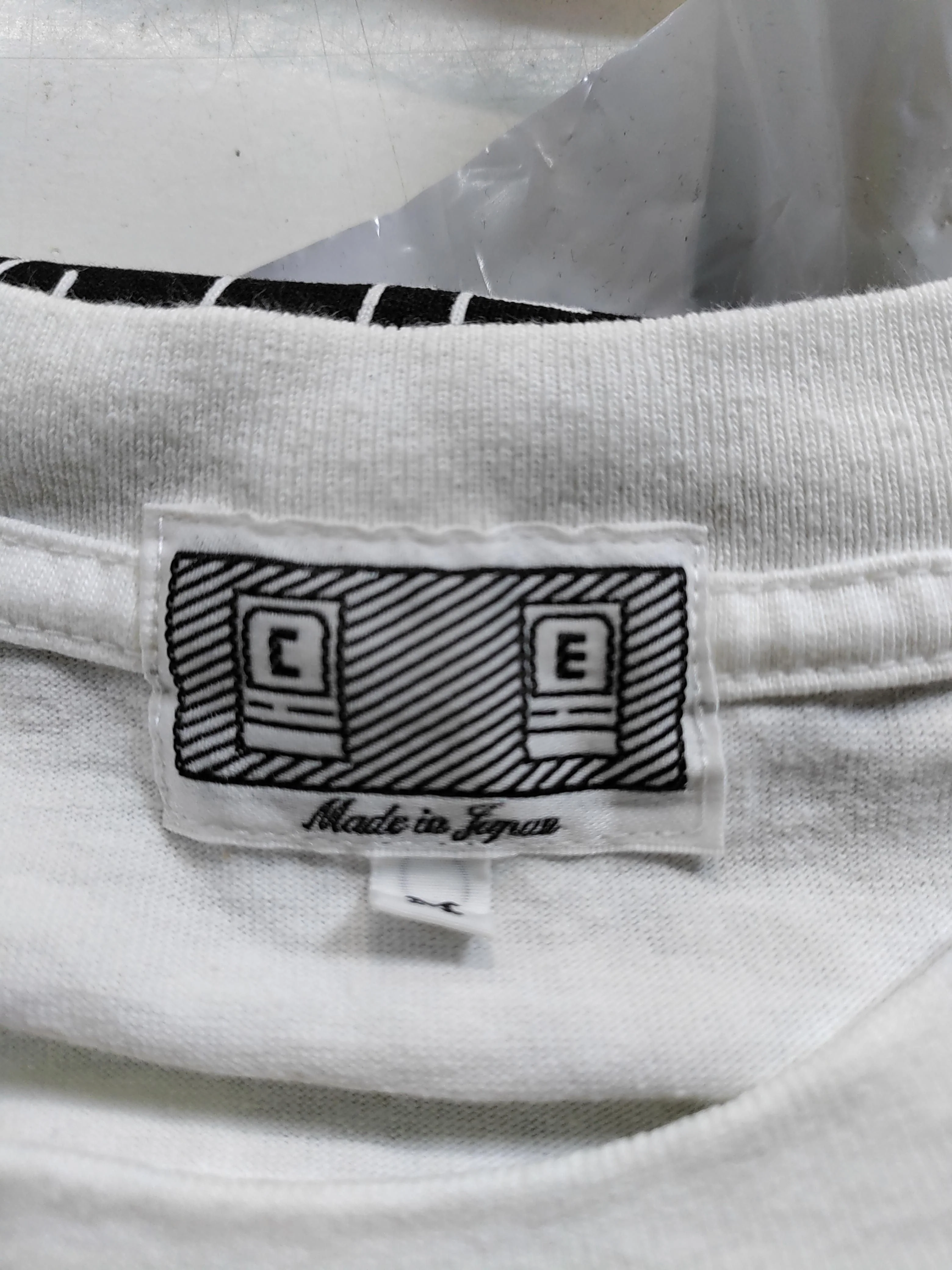 Cav Empt Men's T-Shirt L White Graphic 100% Cotton Basic - Image 5