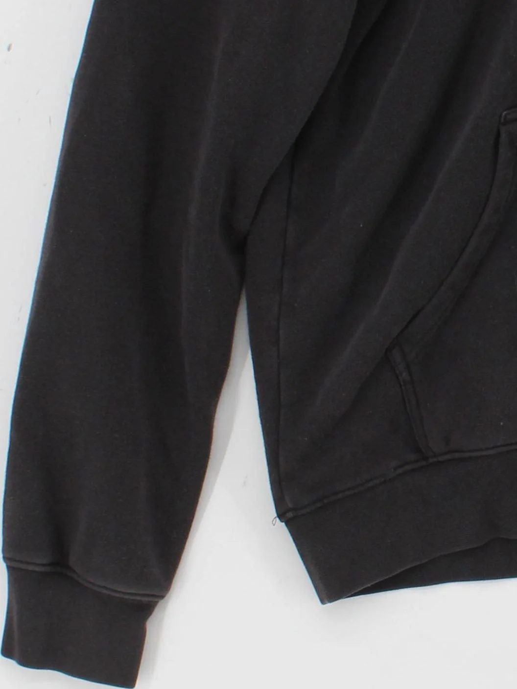 Champion Men's Hoodie M Black Cotton with Polyester Pullover - Image 4