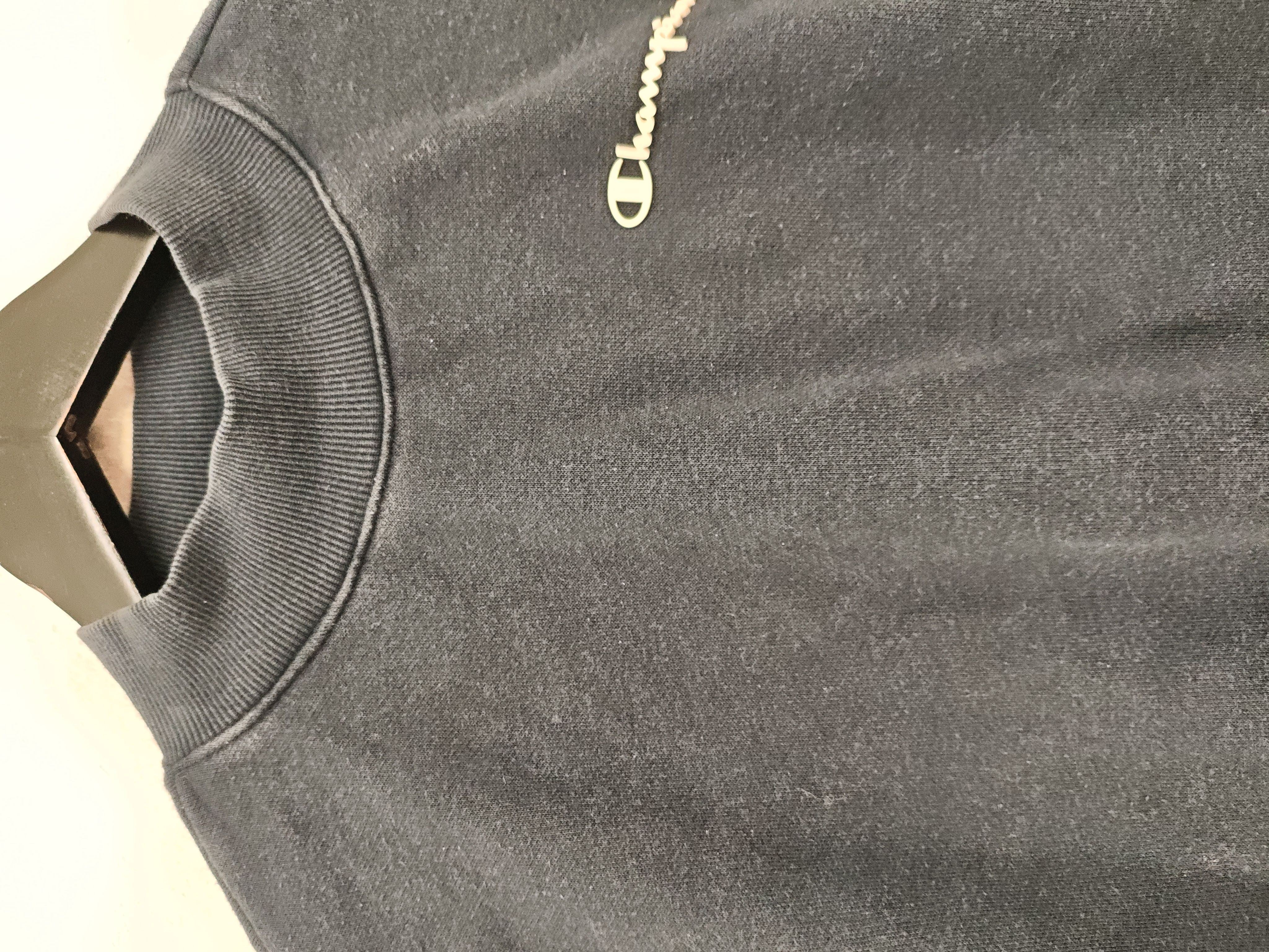 Champion Women's Jumper M Black Cotton with Polyester Mock Neck Pullover - Image 5