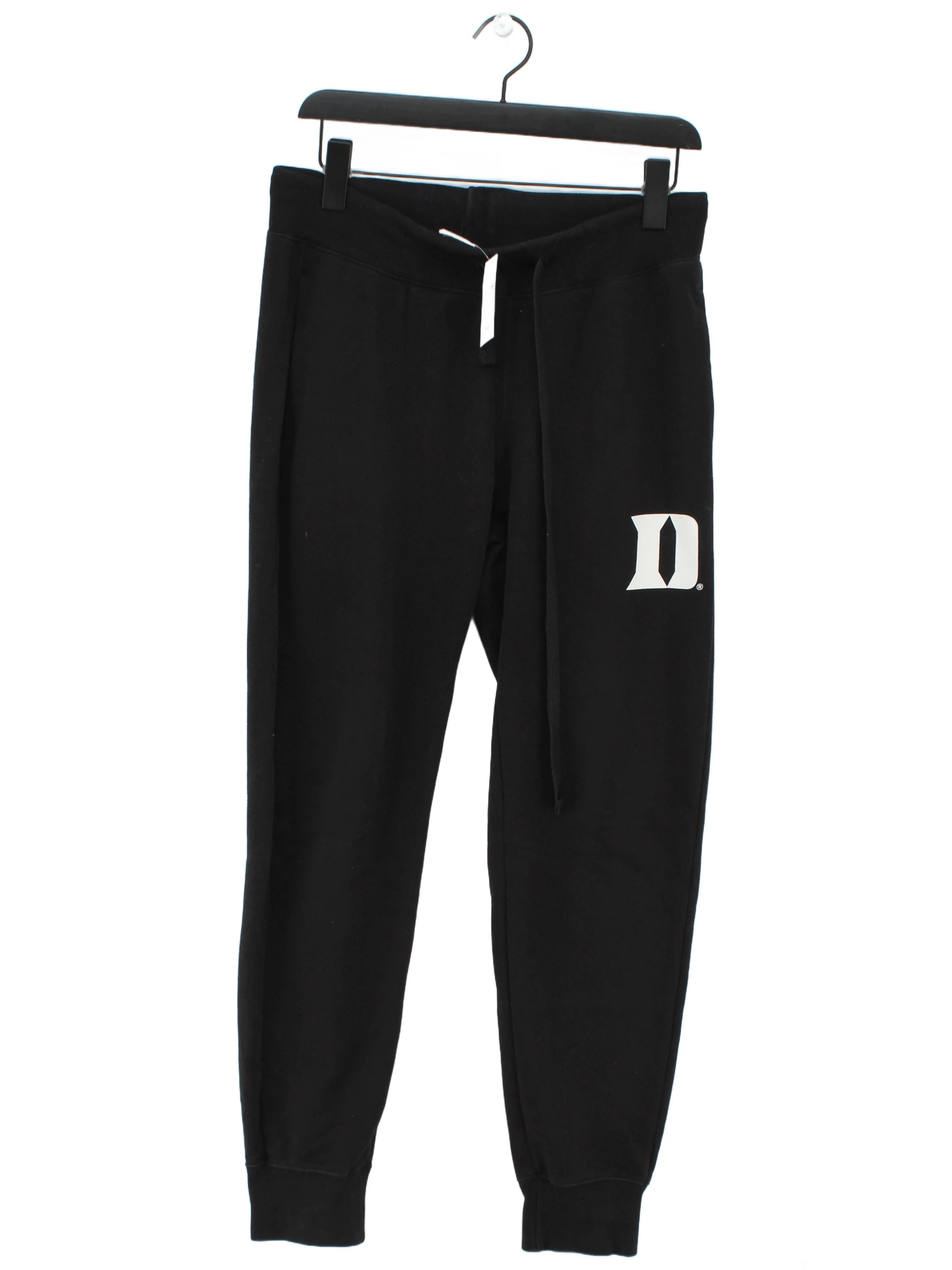 Champion Women's Sports Bottoms S Black Cotton with Elastane Sweatpants