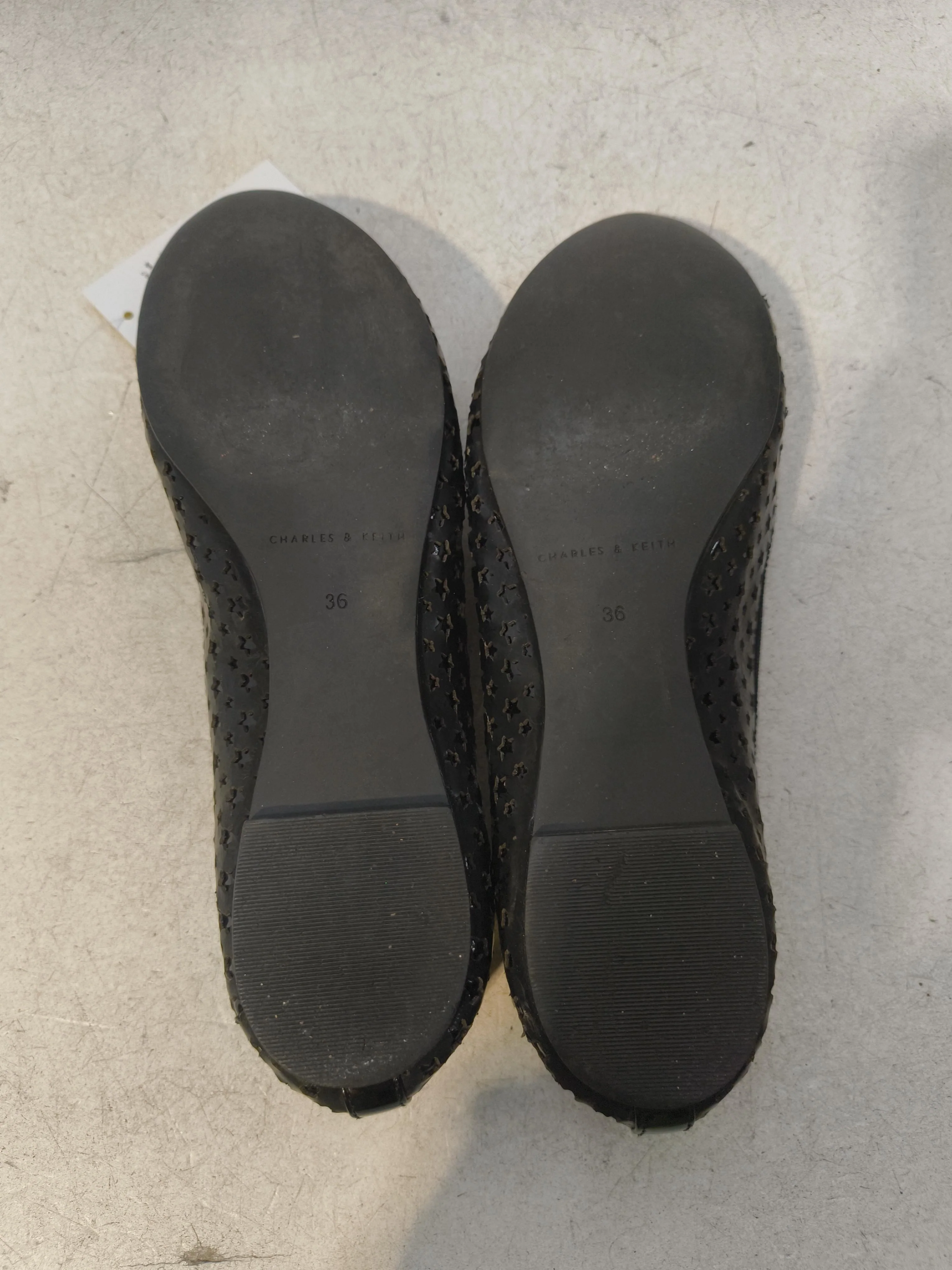 Charles & Keith Women's Flat Shoes UK 3 Black 100% Other Ballet - Image 7