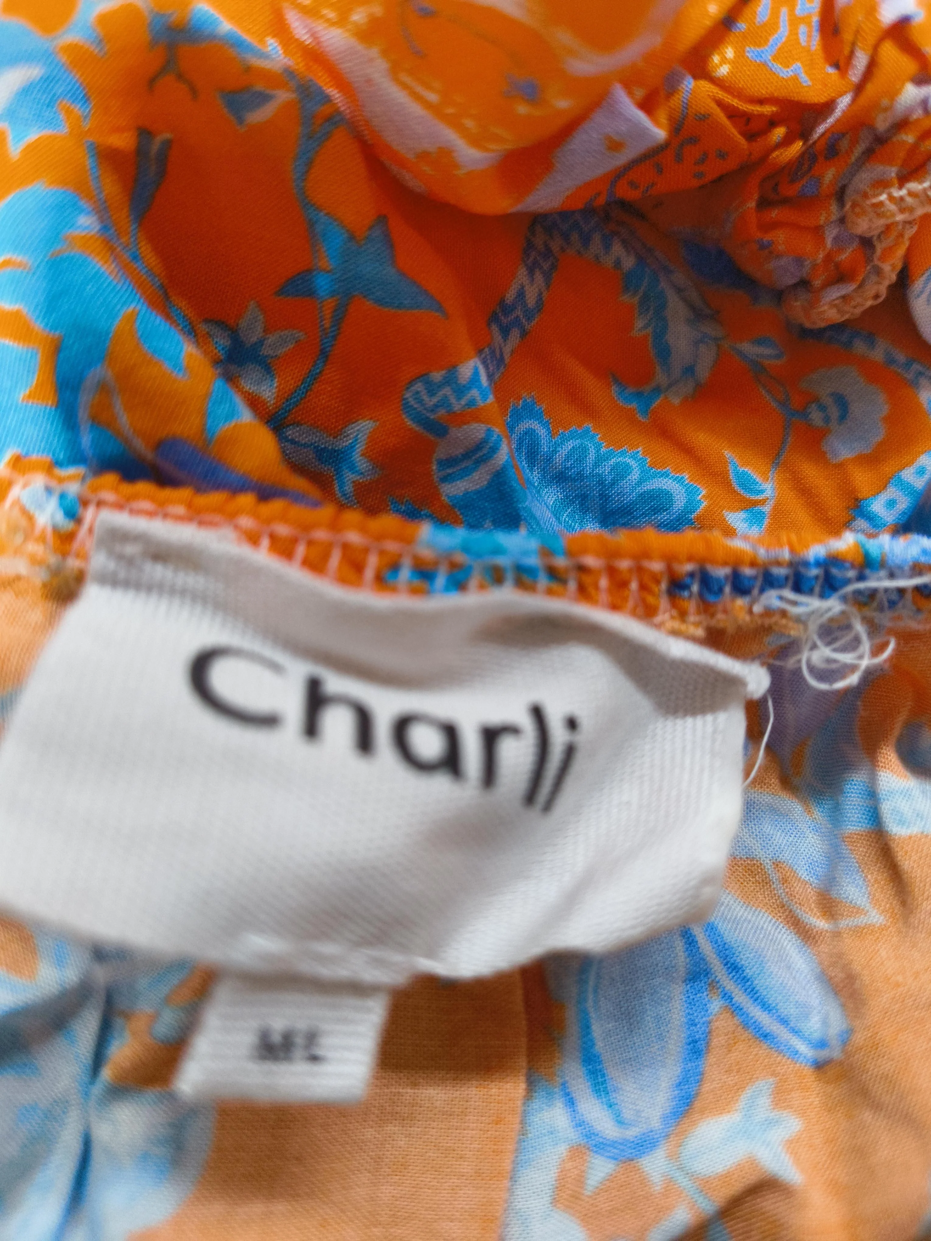 Charli Maxi Dress M in Orange - Image 5