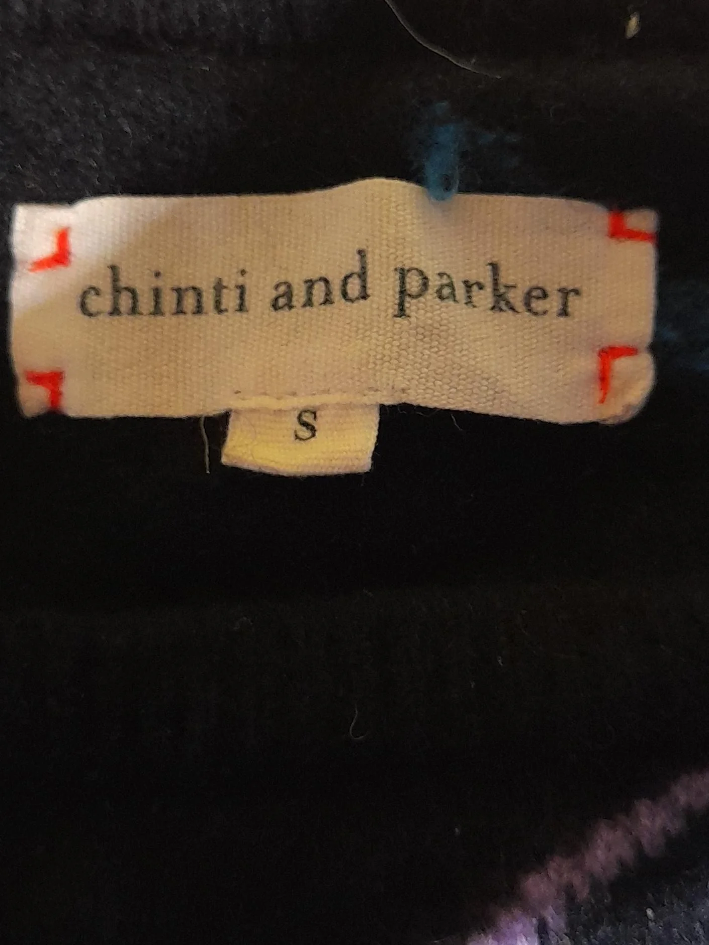 CHINTI & PARKER Women's Jumper S Black Graphic 100% Cashmere Round Neck Pullover - Image 6