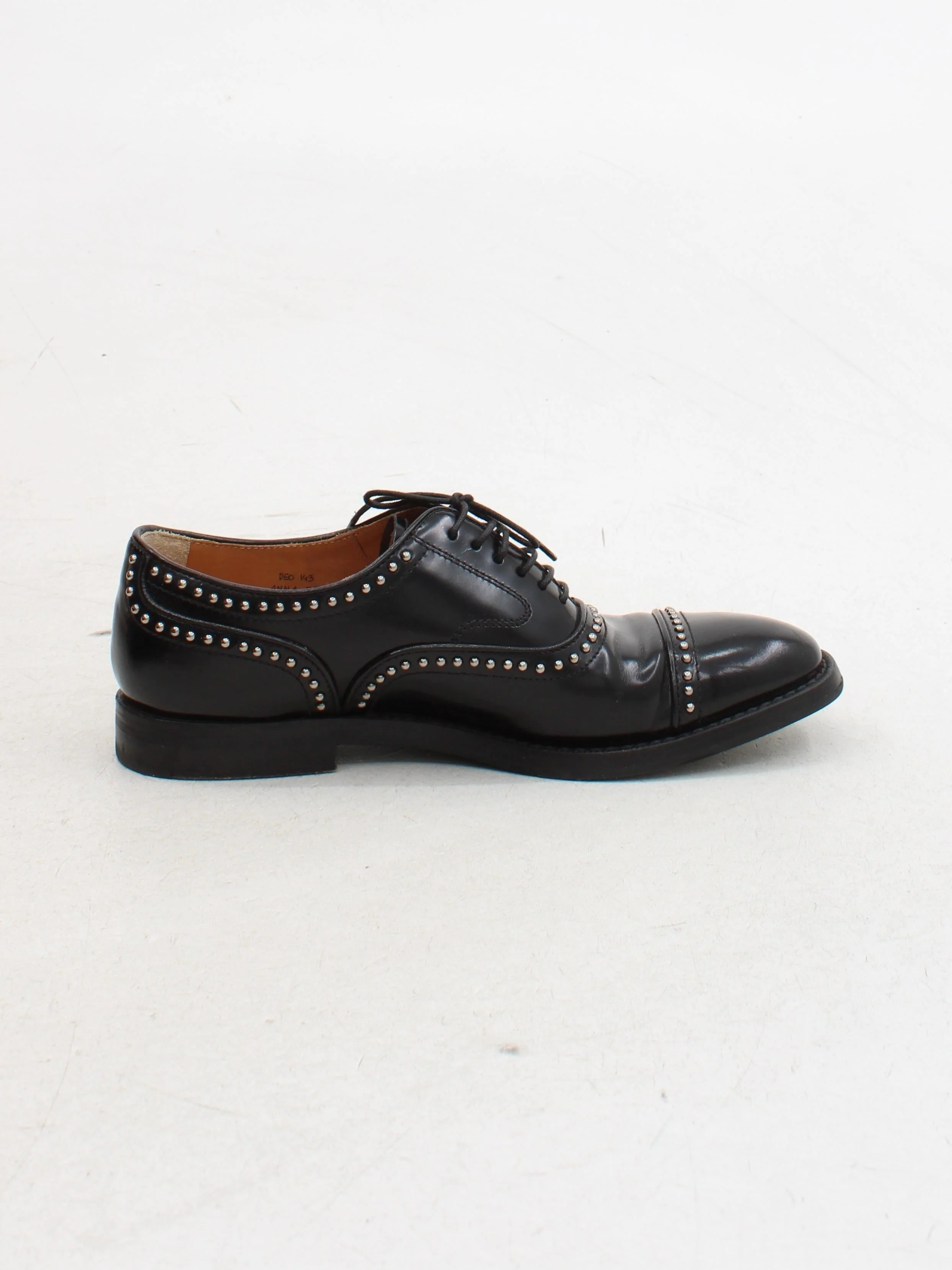 Church's Men's Formal Shoes UK 3 Black 100% Leather Brogue - Image 5