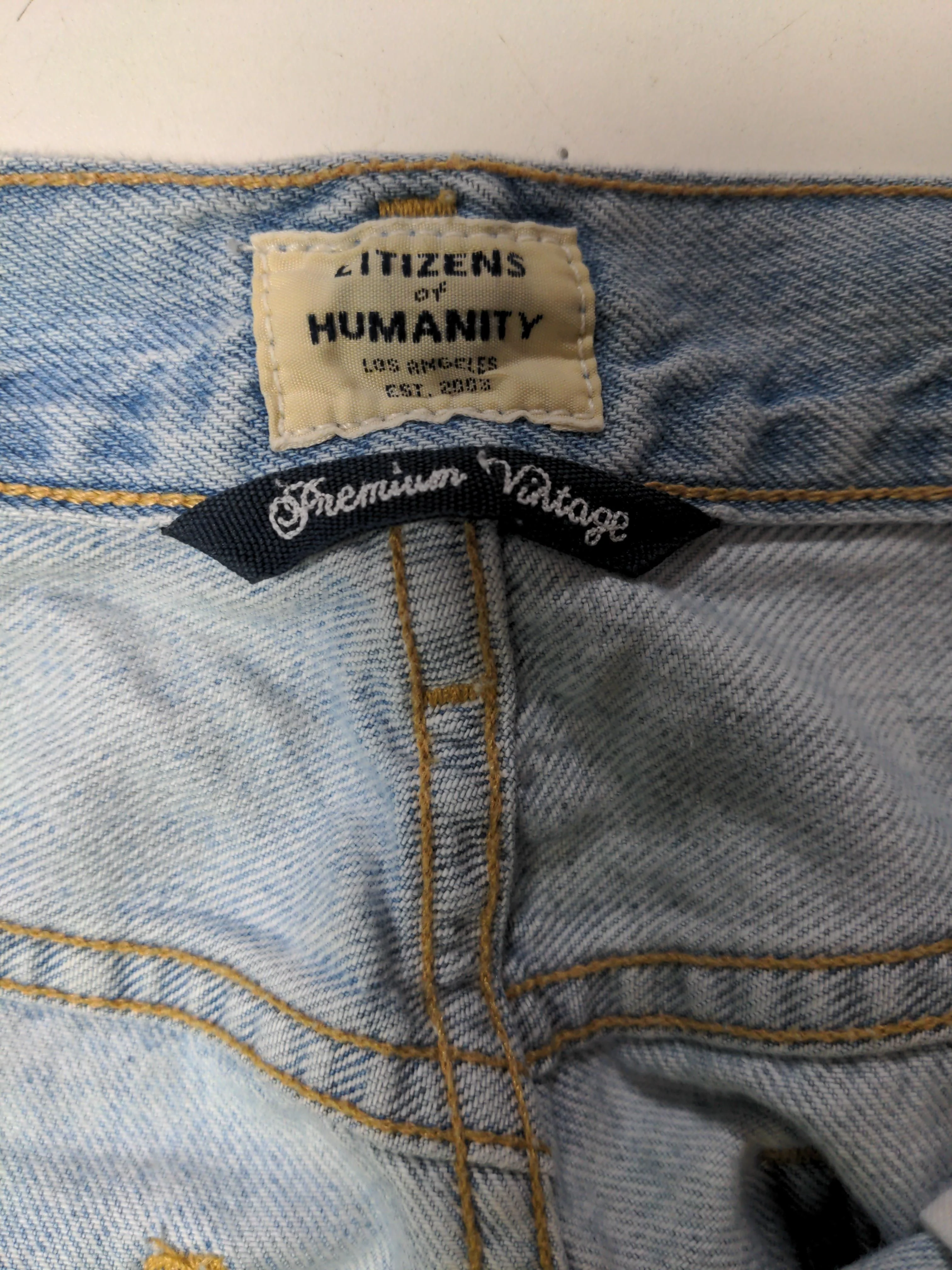 Citizens Of Humanity Women's Jeans W 26 in Blue 100% Cotton Mom - Image 5