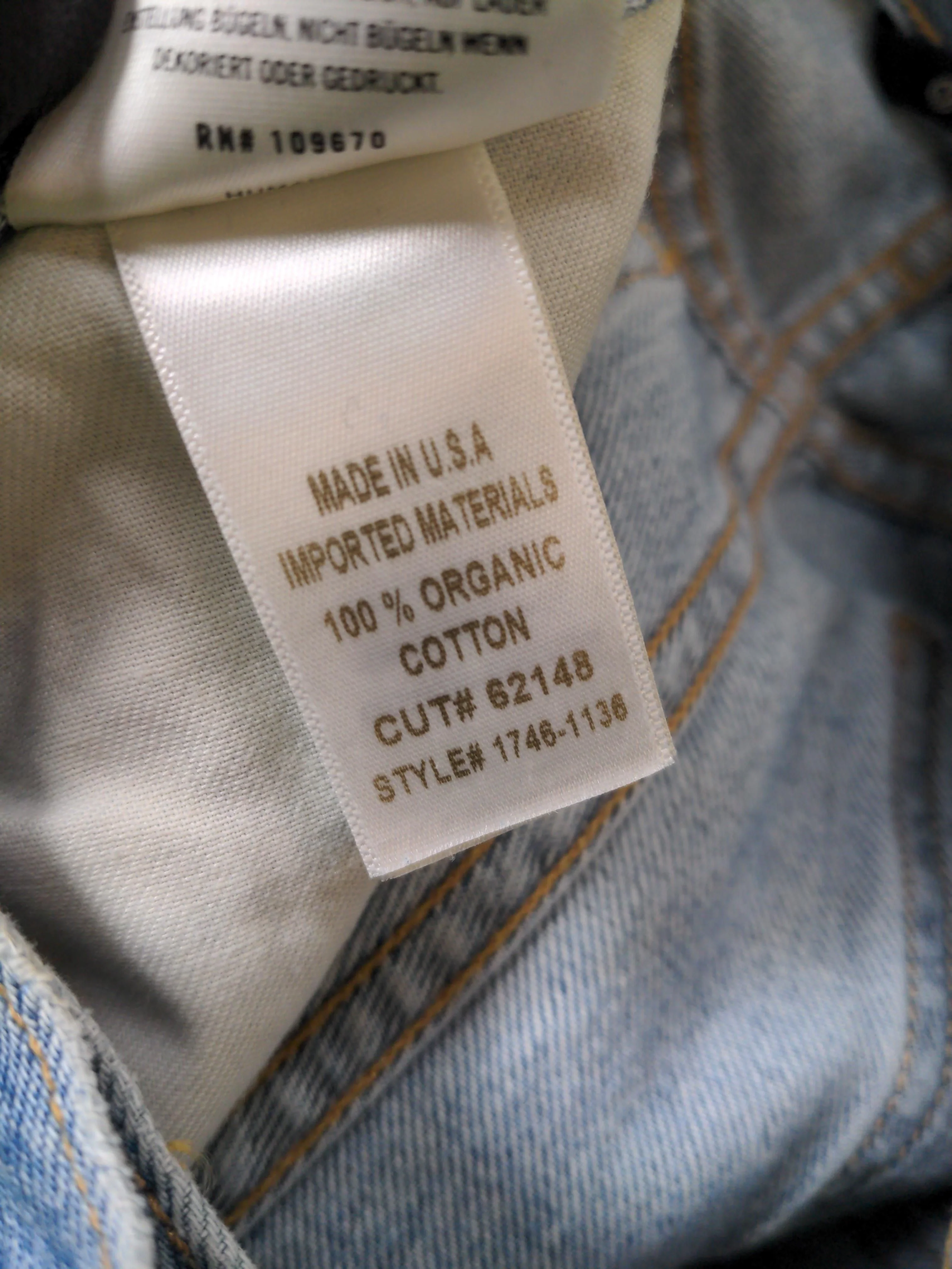 Citizens Of Humanity Women's Jeans W 28 in Blue 100% Cotton Wide-Leg - Image 6