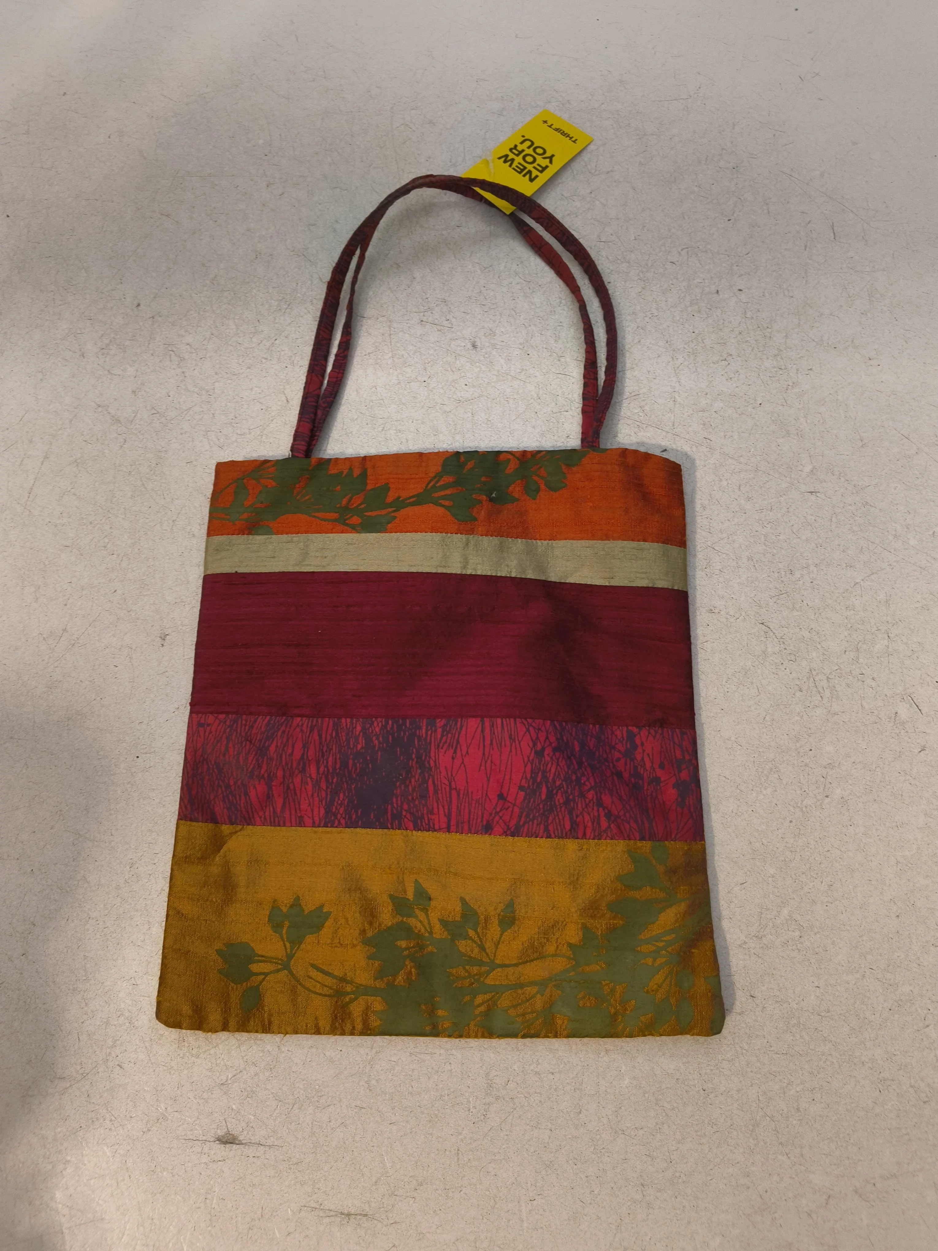 Clarissa Hulse Women's Bag Multi Floral 100% Silk Tote - Image 2