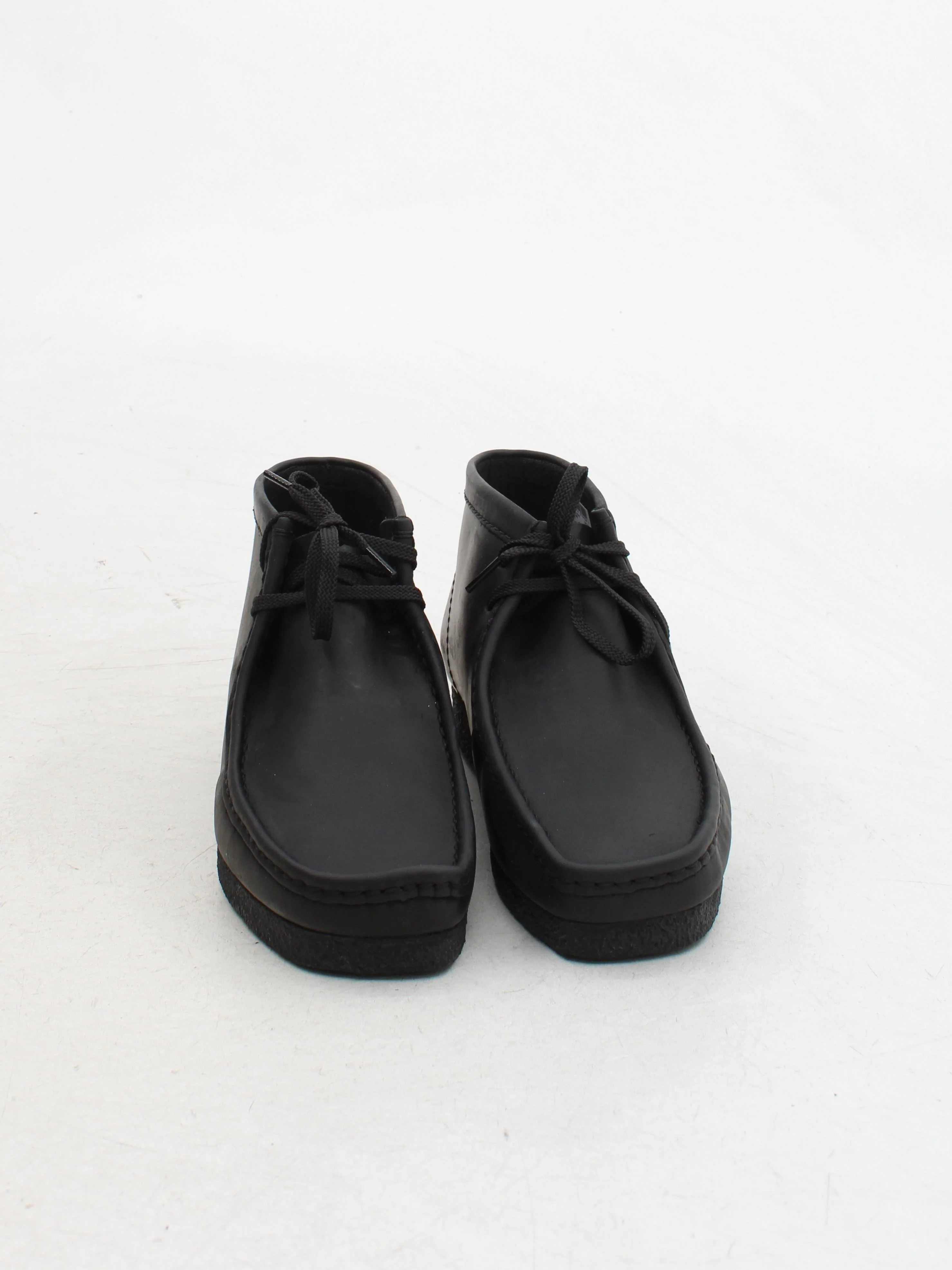 Clarks Men's Boots UK 9 Black Leather with Other Desert - Image 2