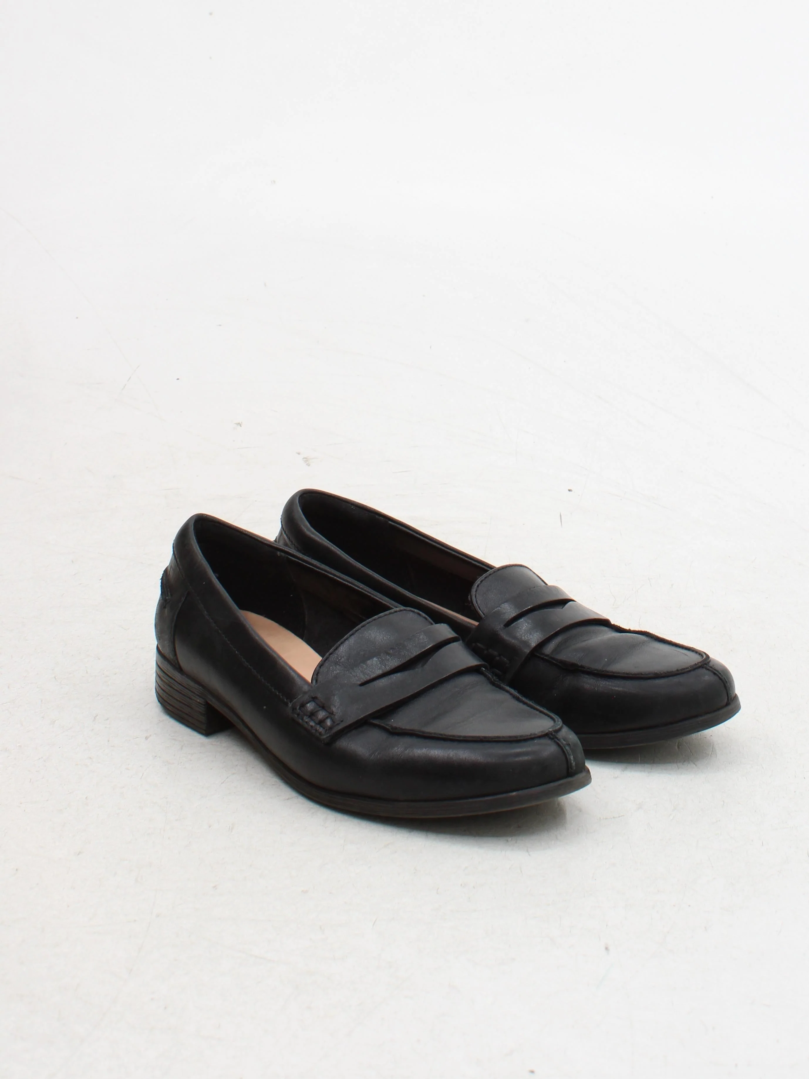 Clarks Men's Formal Shoes UK 3 Black 100% Leather Brogue - Image 4