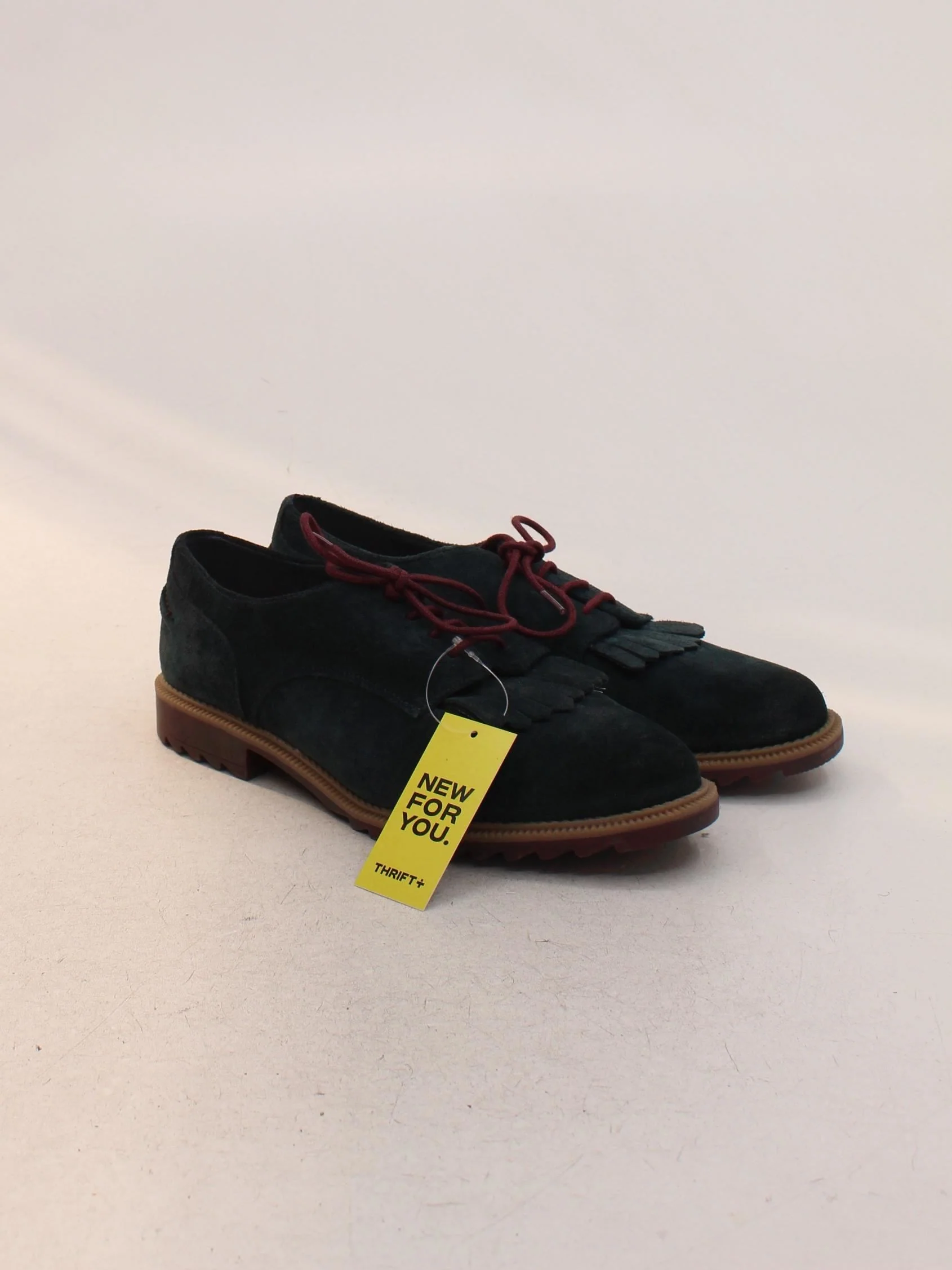 Clarks Men's Formal Shoes UK 7 Green 100% Suede Brogue - Image 4