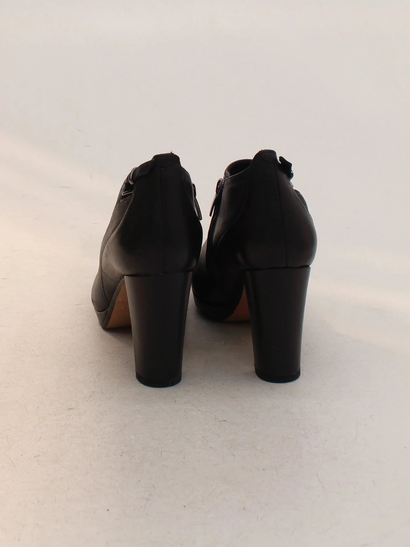 Clarks Women's Boots UK 5 Black 100% Leather Platform - Image 3