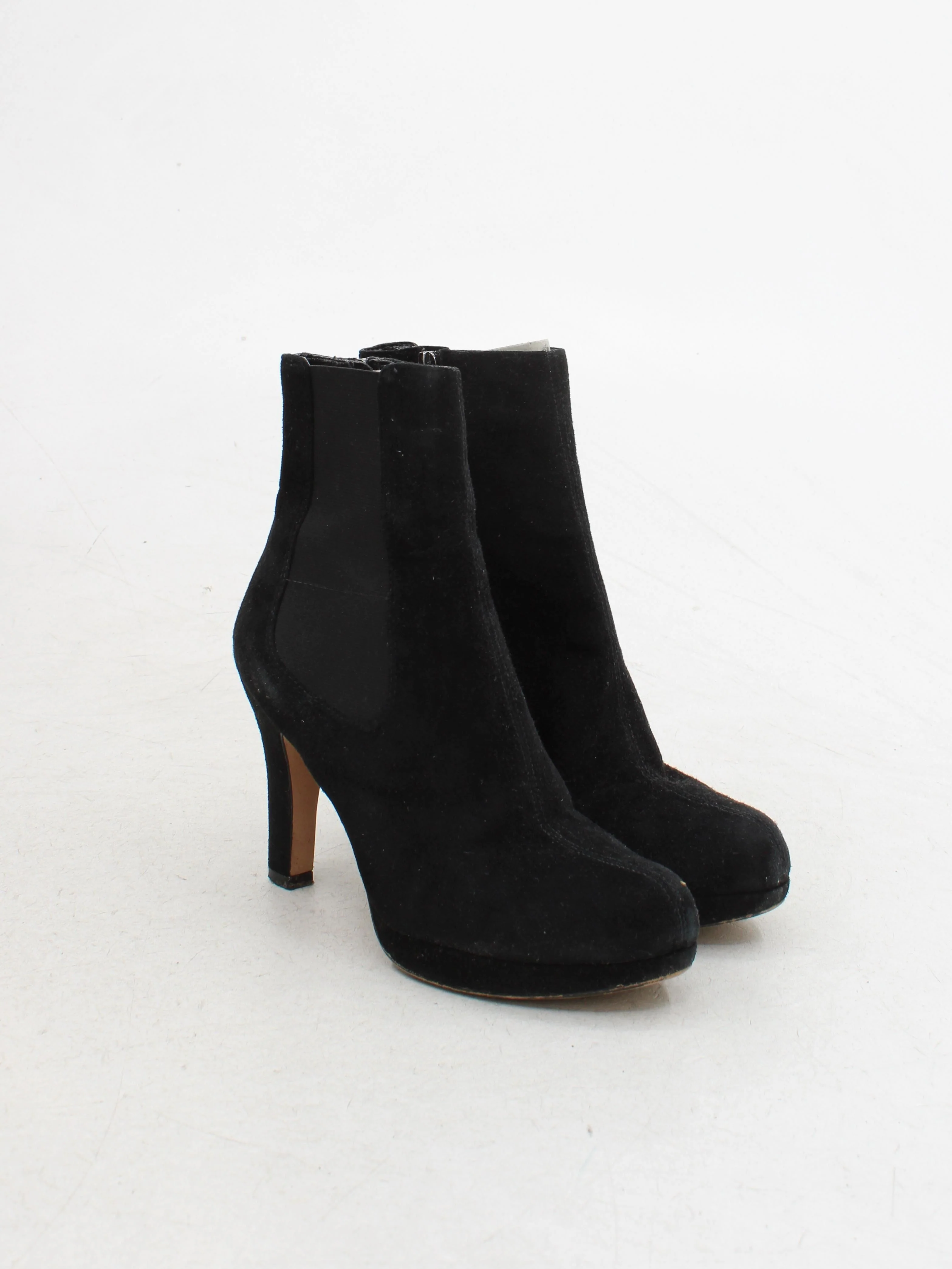 Clarks Women's Boots UK 6 Black 100% Suede Chelsea - Image 4