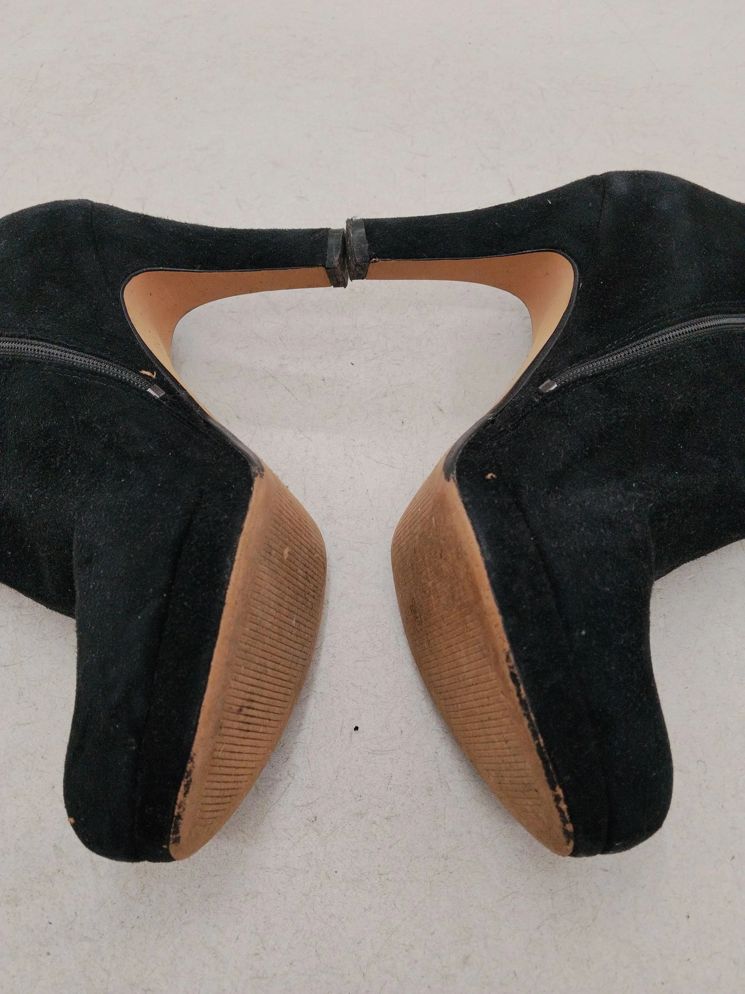 Clarks Women's Boots UK 6 Black 100% Suede Chelsea - Image 7