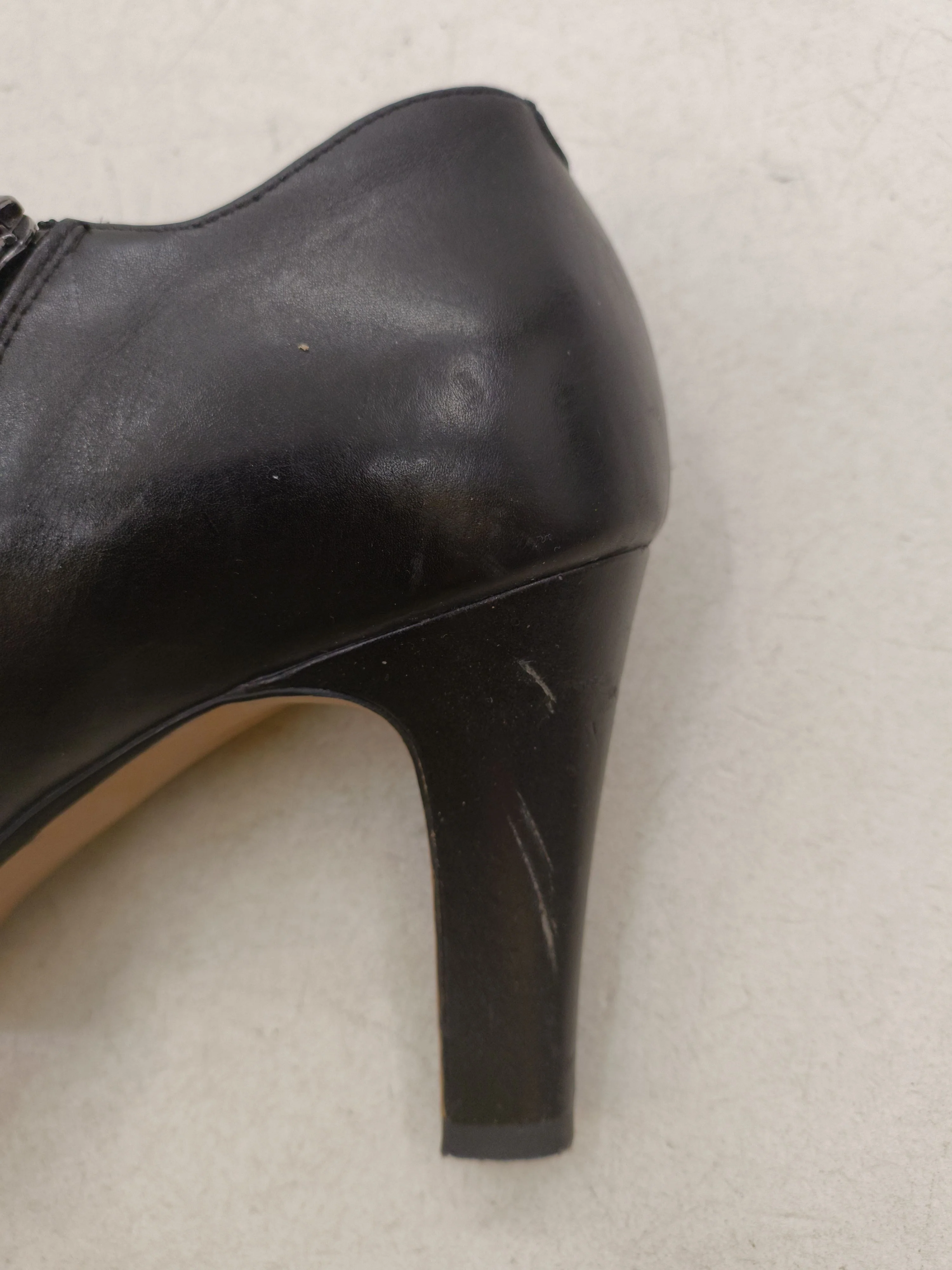 Clarks Women's Boots UK 7.5 Black 100% Leather Platform - Image 8