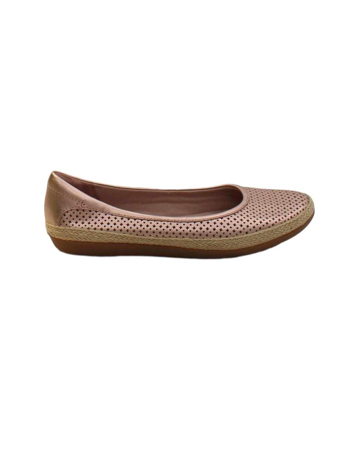 Clarks Women's Flat Shoes UK 5.5 Pink 100% Other Ballet