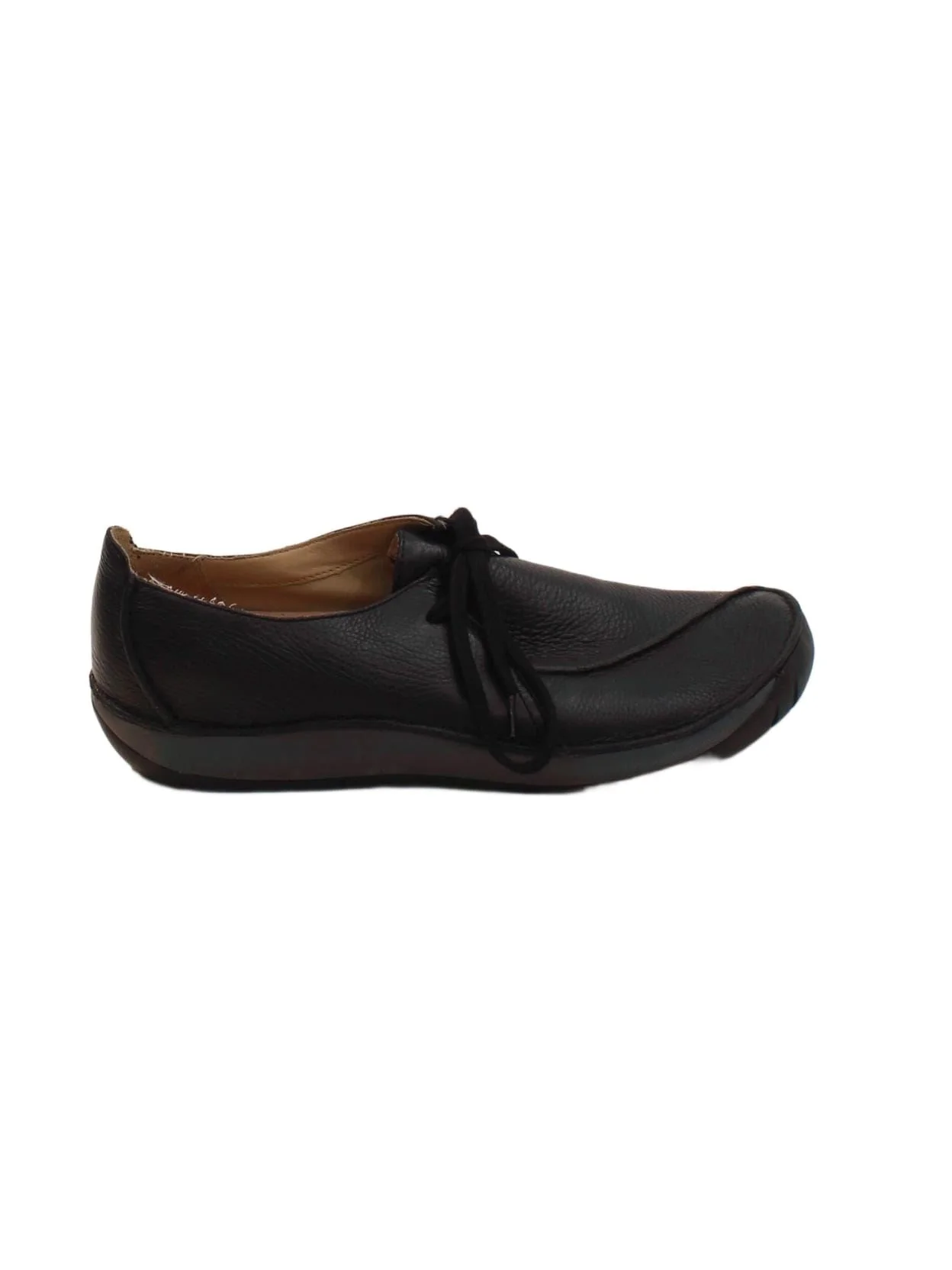 Clarks Women's Flat Shoes UK 5 Black 100% Leather Loafer