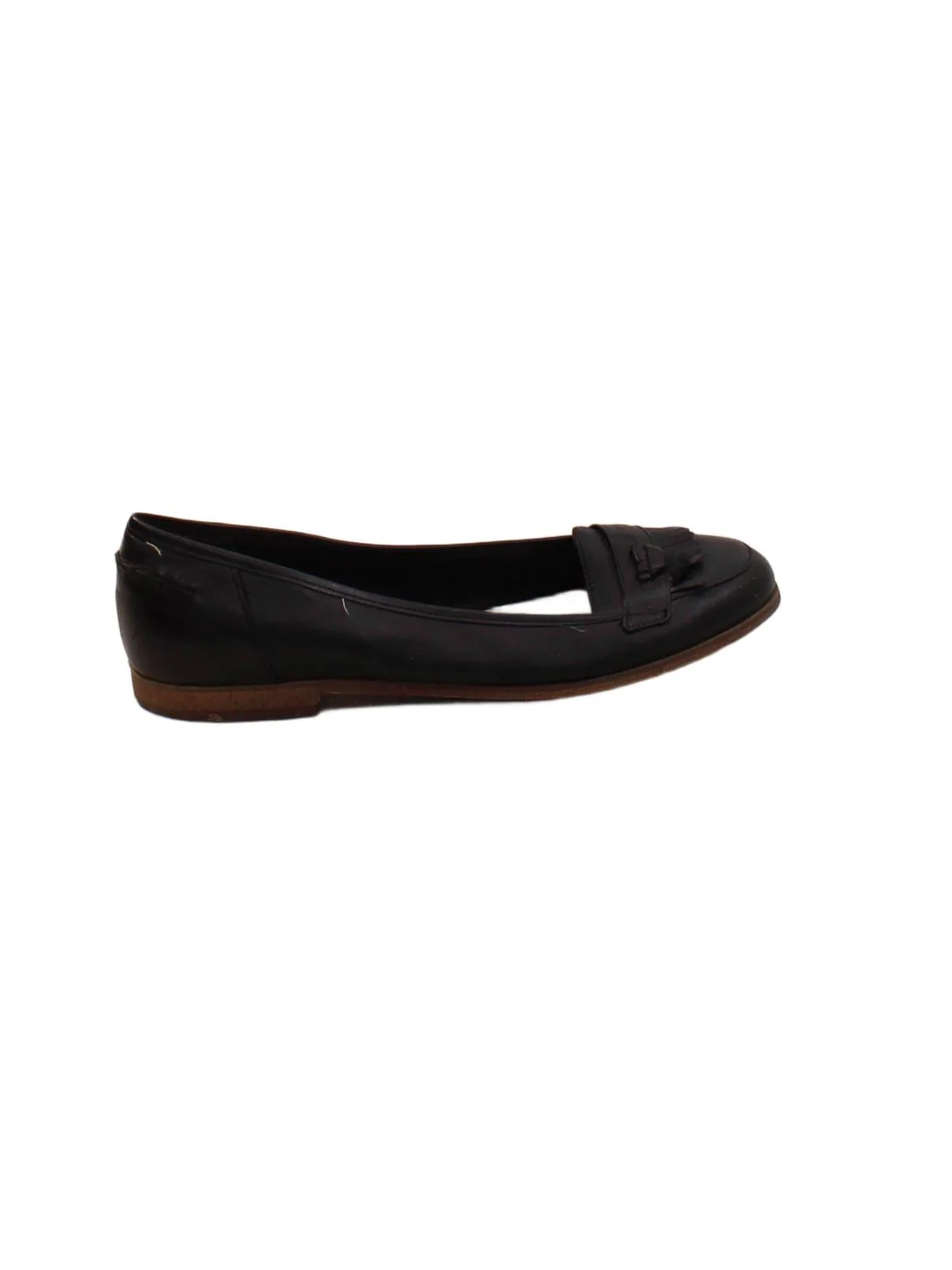 Clarks Women's Flat Shoes UK 5 Black 100% Leather Loafer