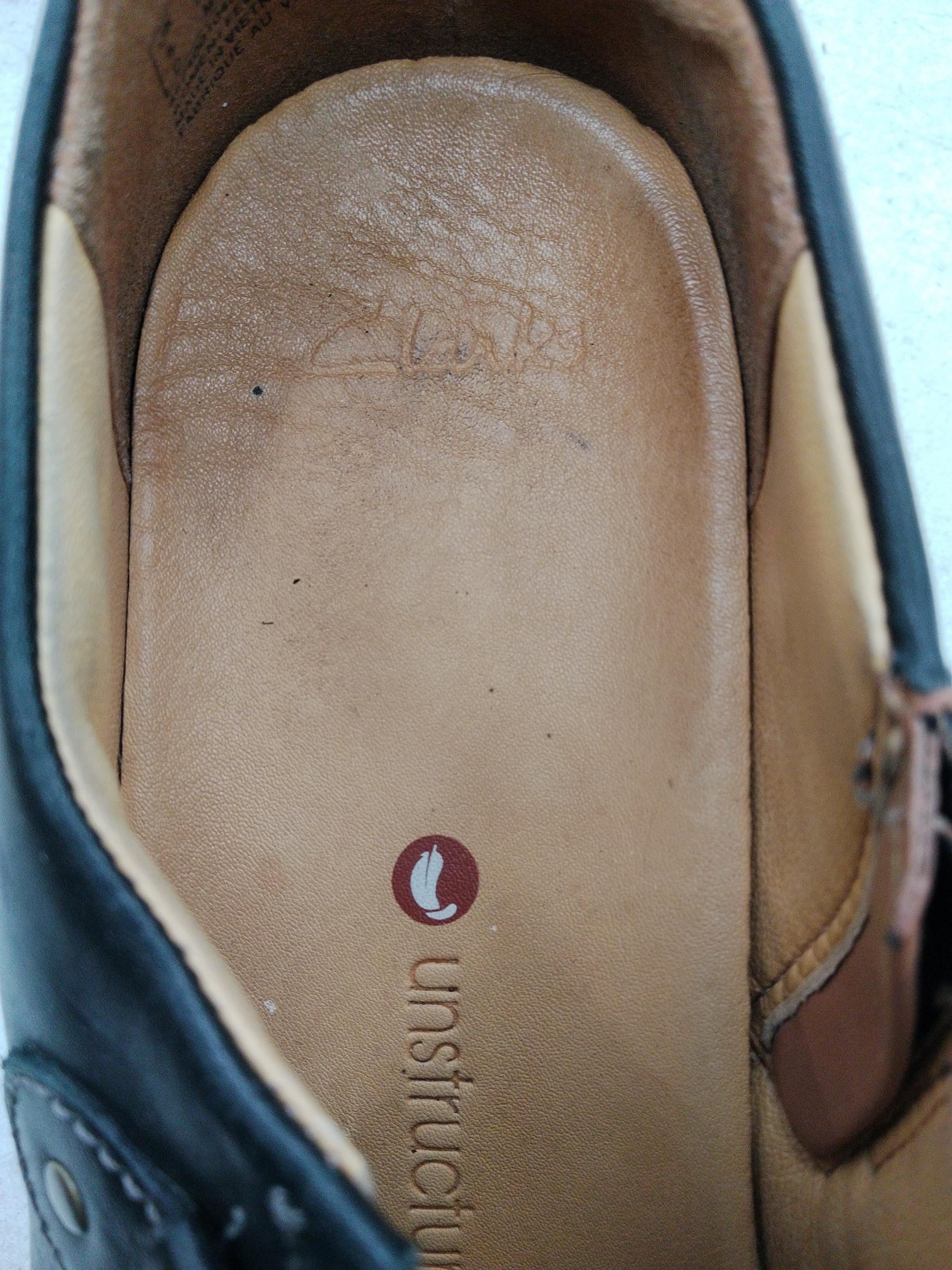 Clarks Women's Flat Shoes UK 5 Black 100% Leather Loafer - Image 6