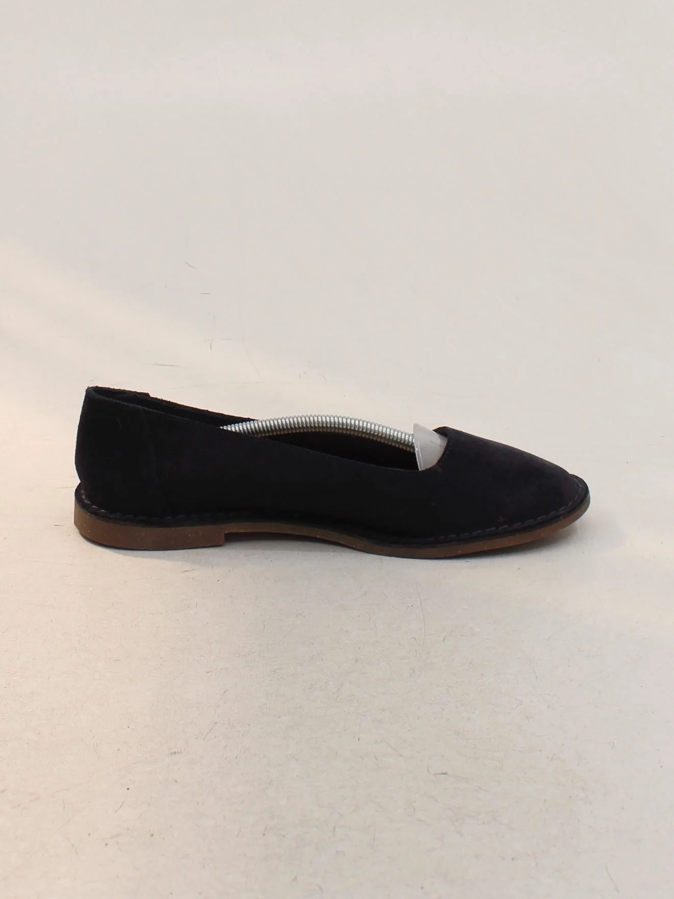 Clarks Women's Flat Shoes UK 6 Black 100% Suede Ballet - Image 3