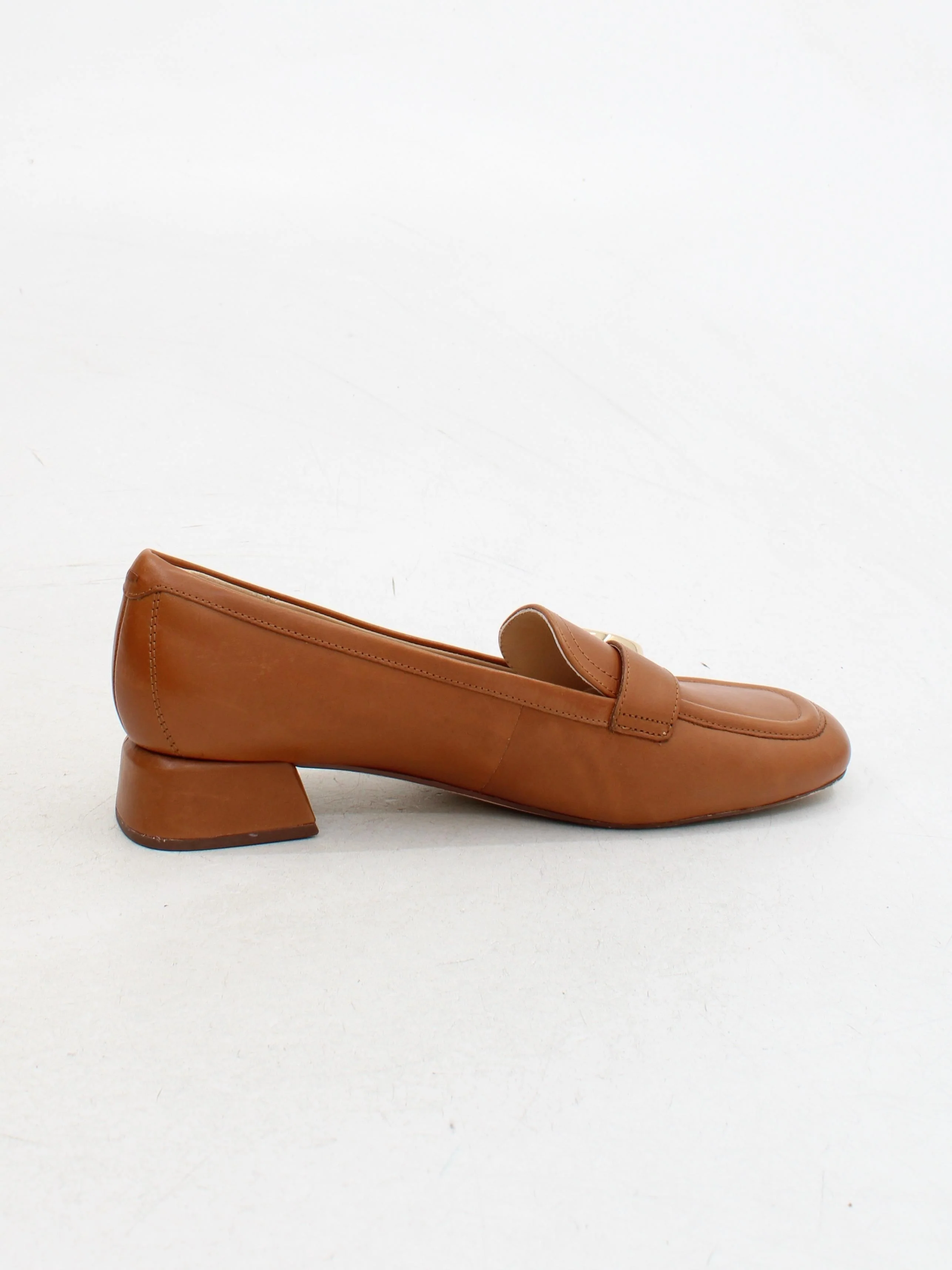 Clarks Women's Flat Shoes UK 7 Tan 100% Leather Loafer - Image 5