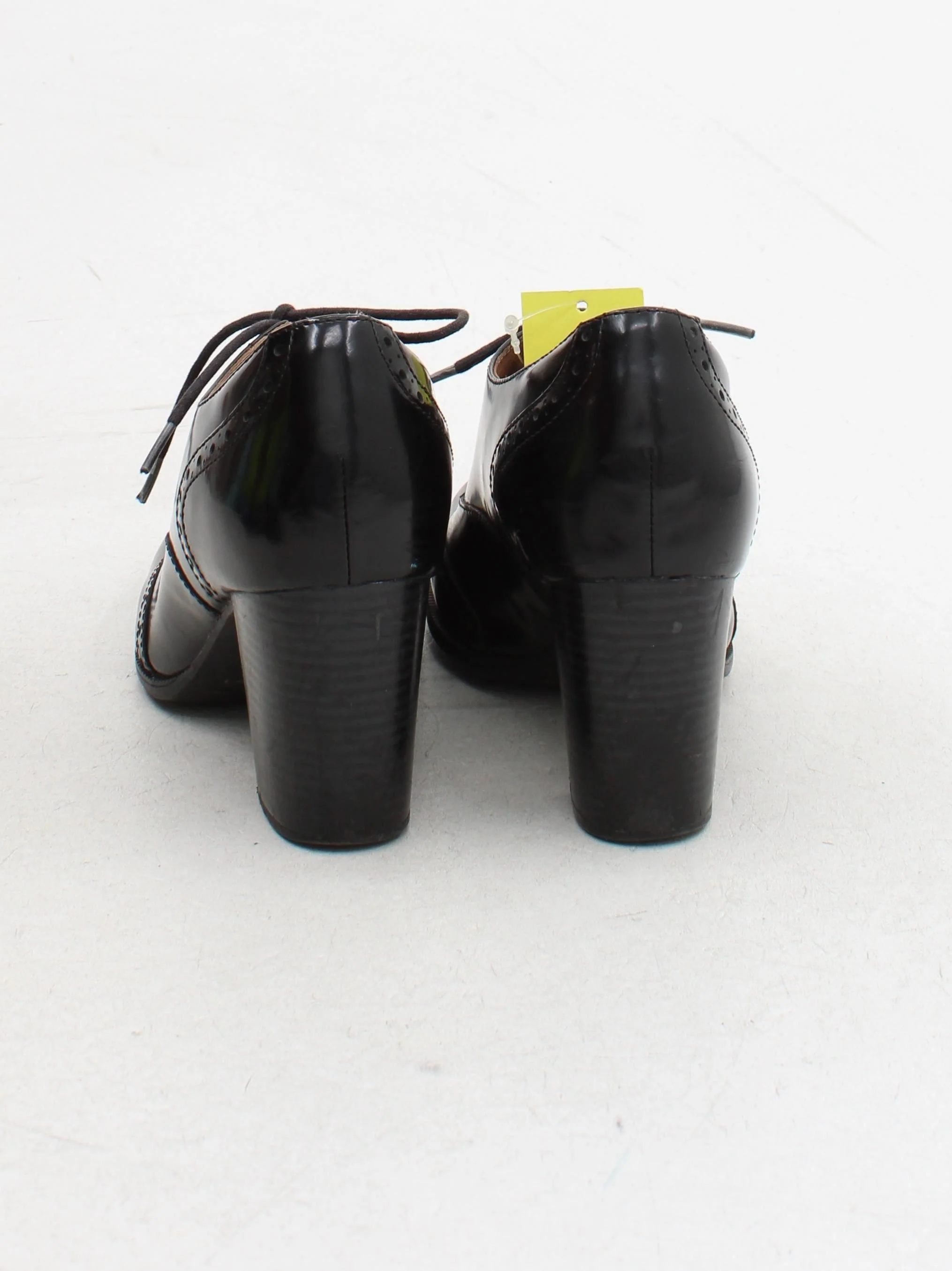 Clarks Women's Heels UK 5 Black 100% Leather Court - Image 3