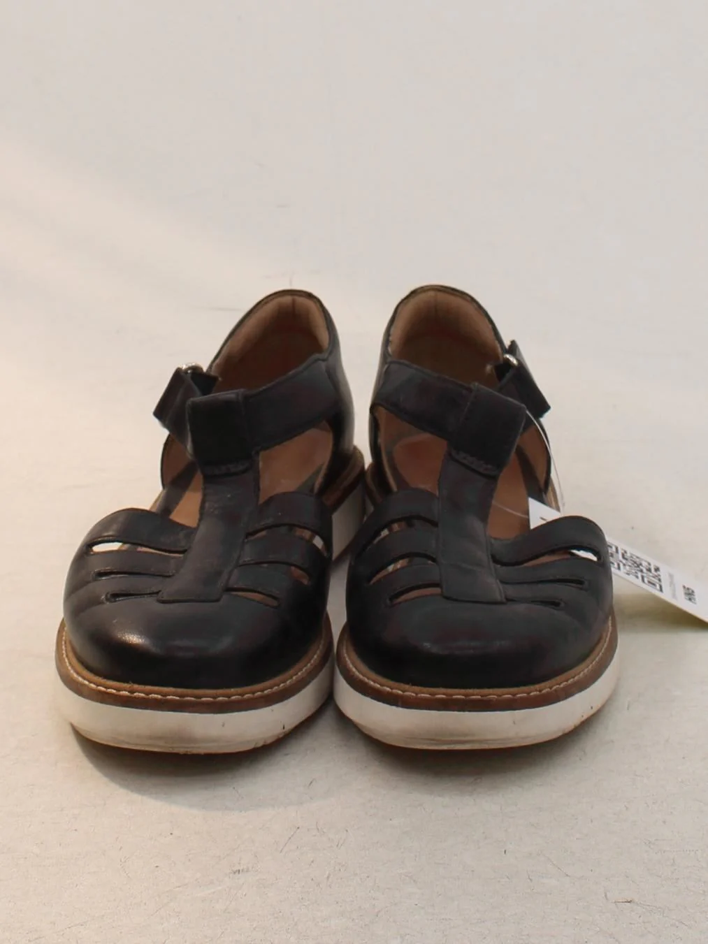 Clarks Women's Sandals UK 4 Black 100% Leather Strappy - Image 2