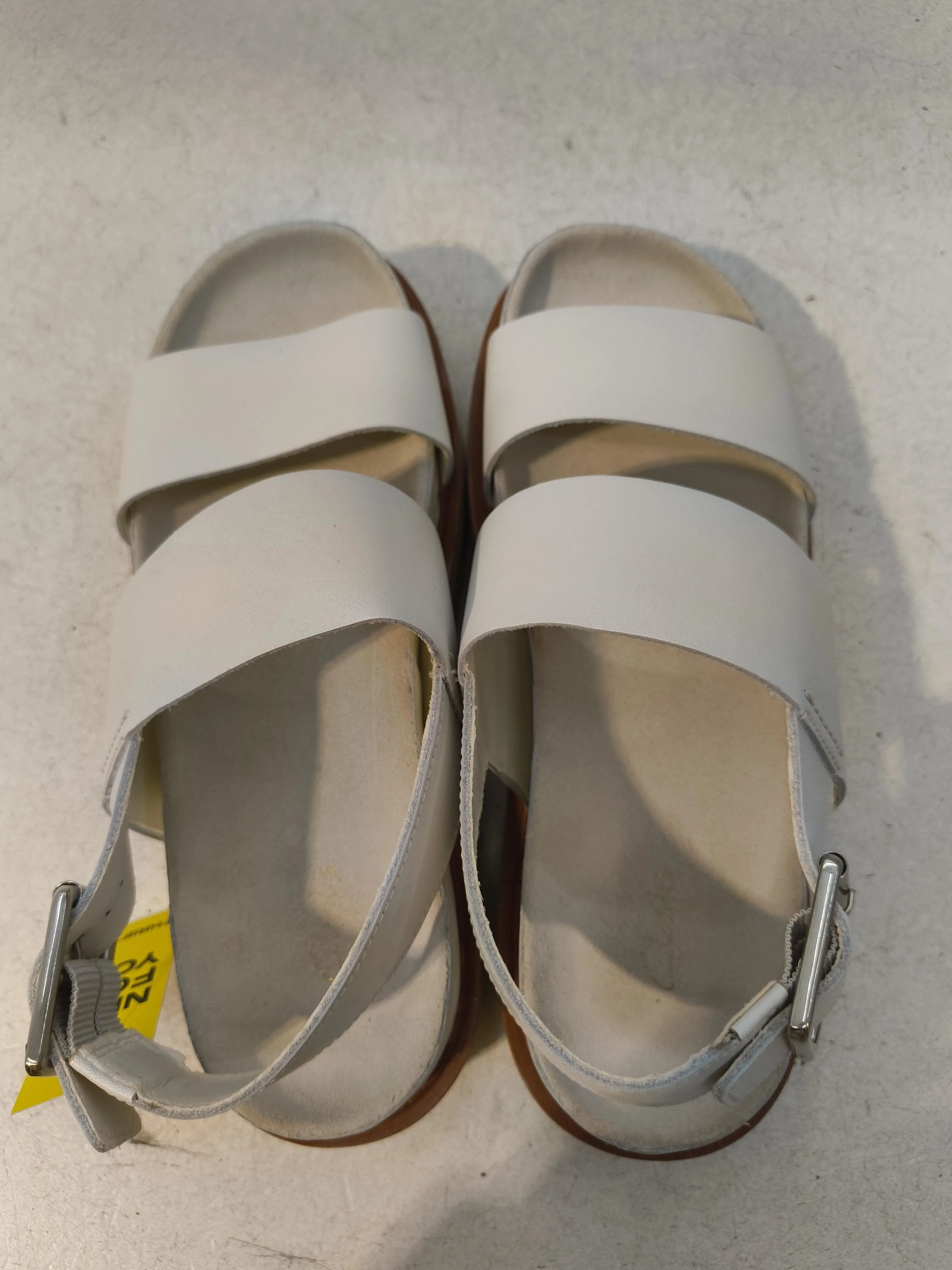 Clarks Women's Sandals UK 6.5 White 100% Leather Strappy - Image 6