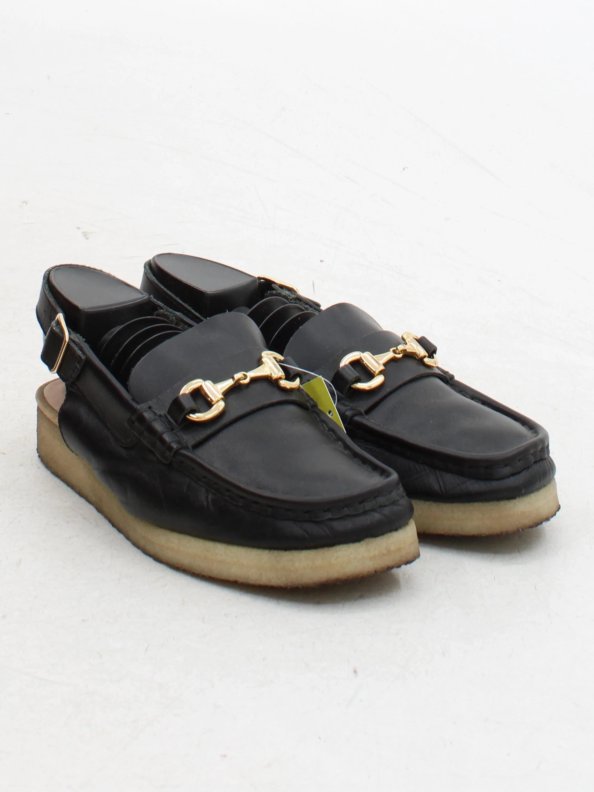 Clarks Women's Sandals UK 6 Black 100% Leather Strappy - Image 4