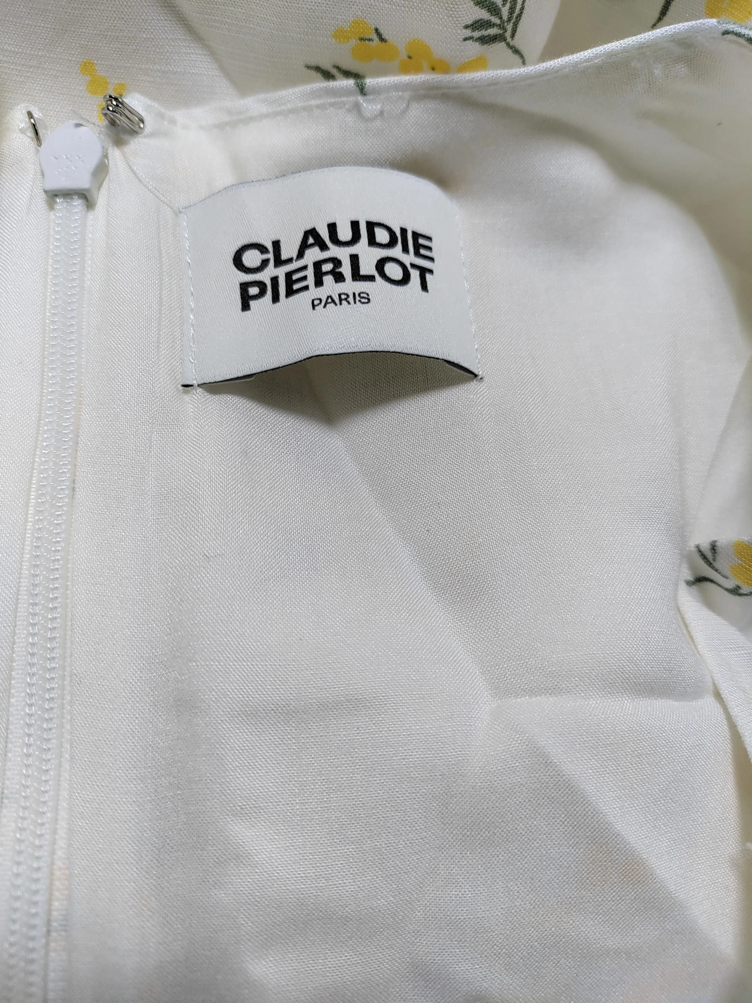 Claudie Pierlot A-Line Mini Dress UK8 in White - Image 5