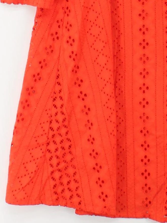 Claudie Pierlot Mini Dress in Orange - Image 4