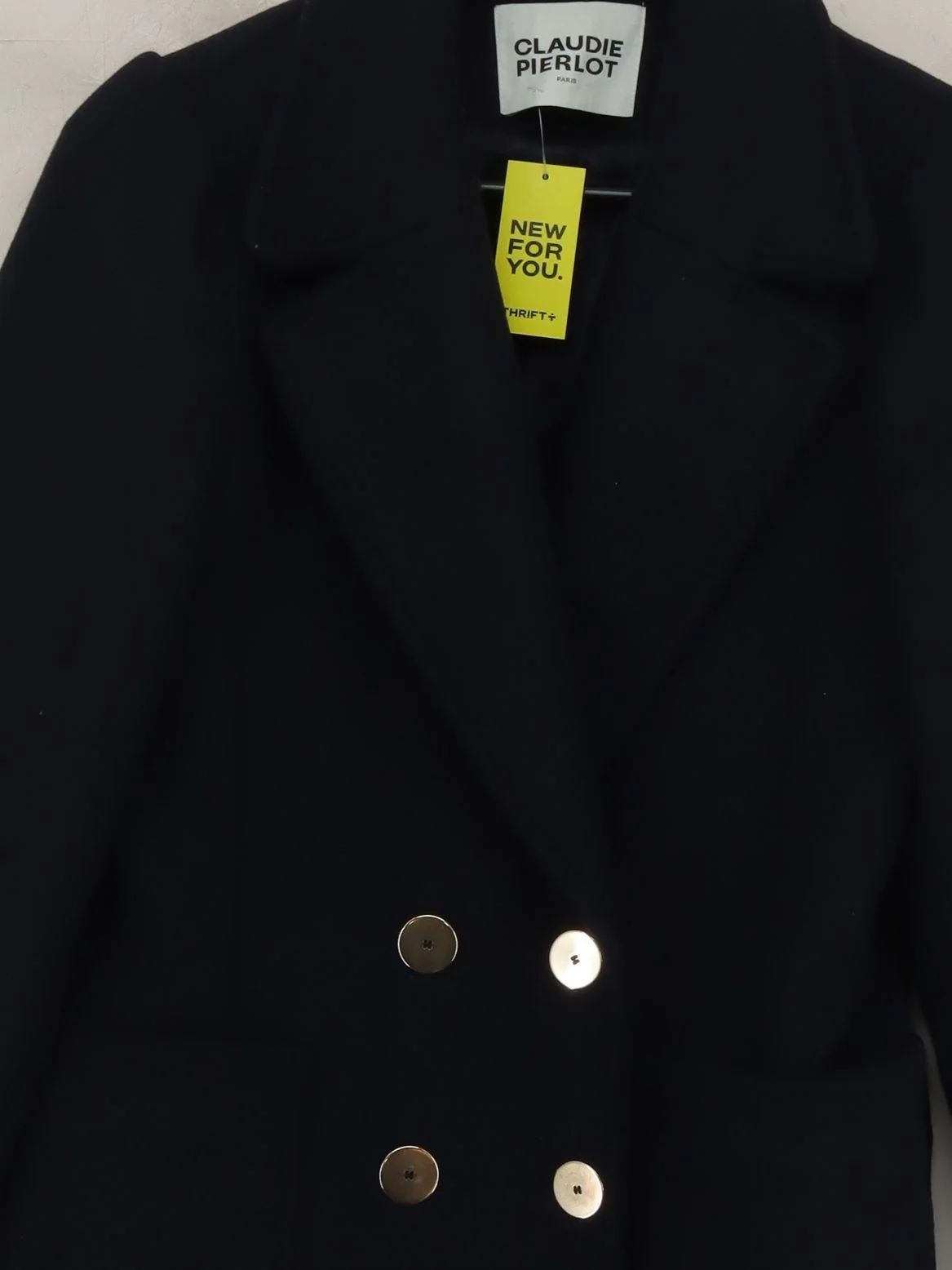 Claudie Pierlot Overcoat jacket black - Image 3