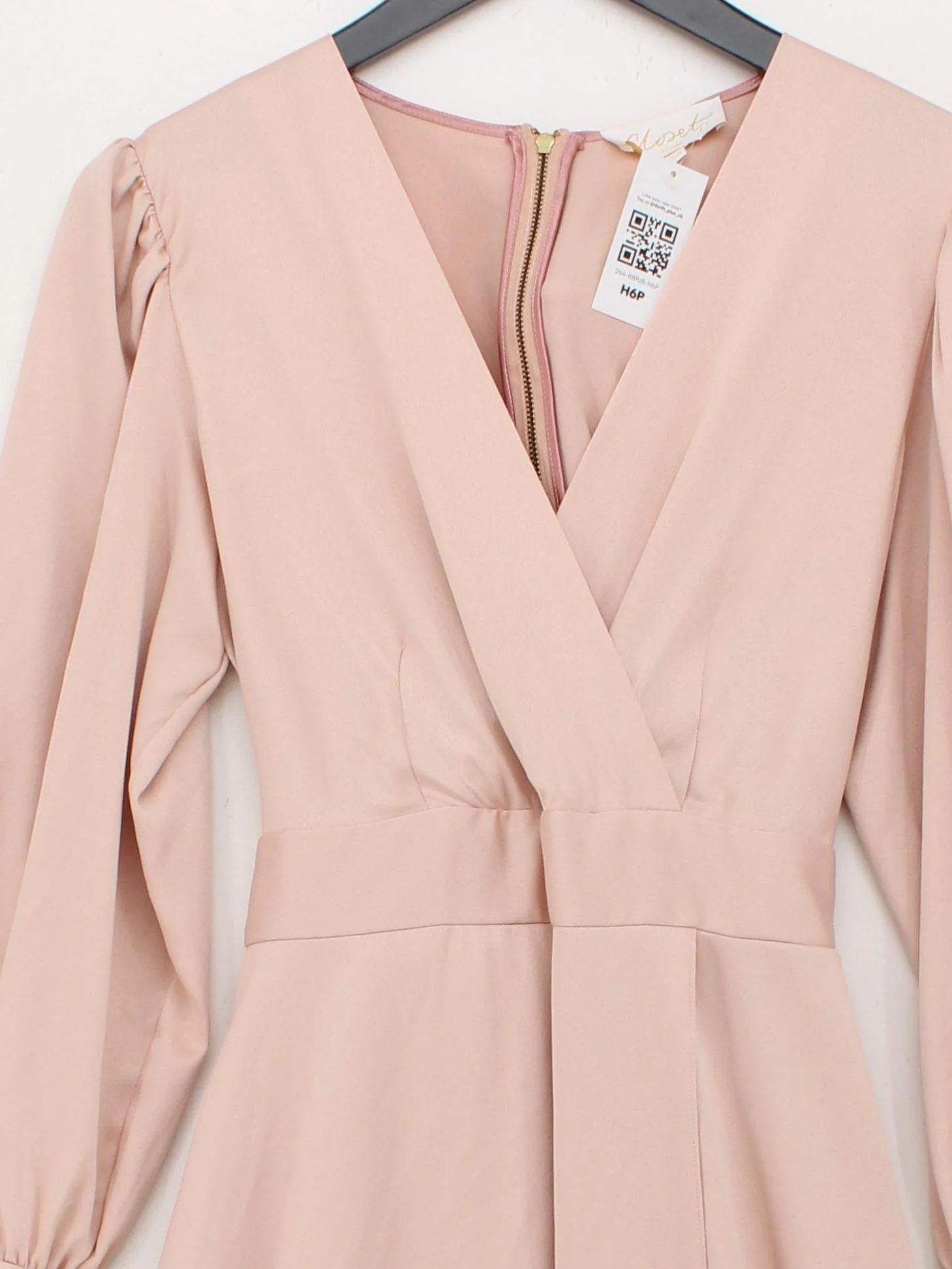Closet. London Wrap Maxi Dress UK14 in Pink - Image 3