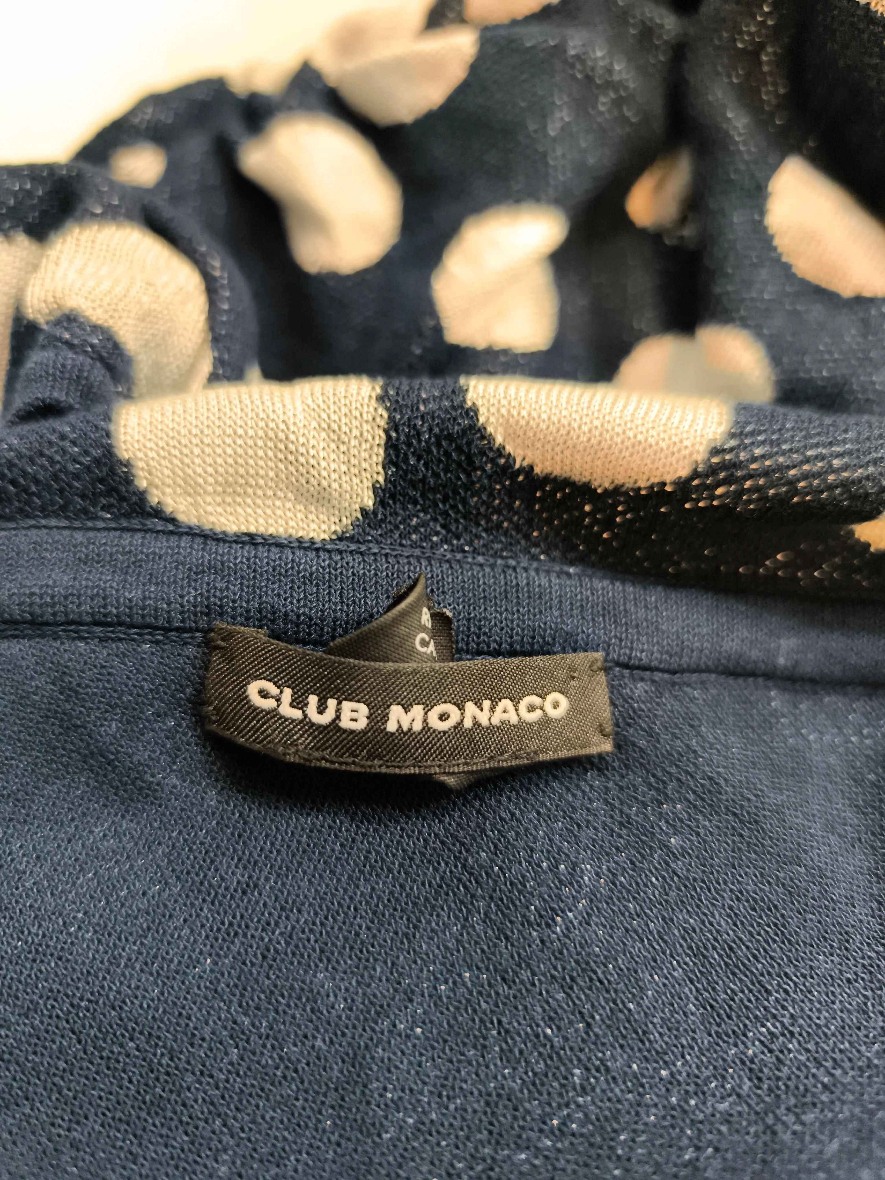 Club Monaco Women's Midi Skirt XS Blue Cotton - Image 6