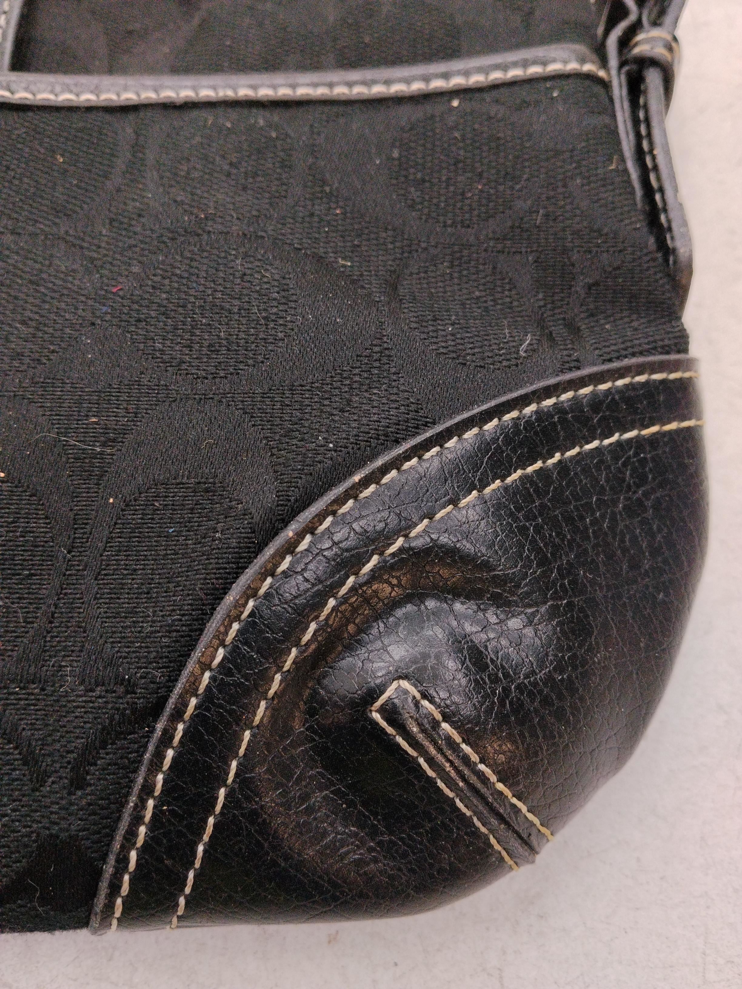 Coach Women's Bag Black Other with Leather Shoulder Bag - Image 3