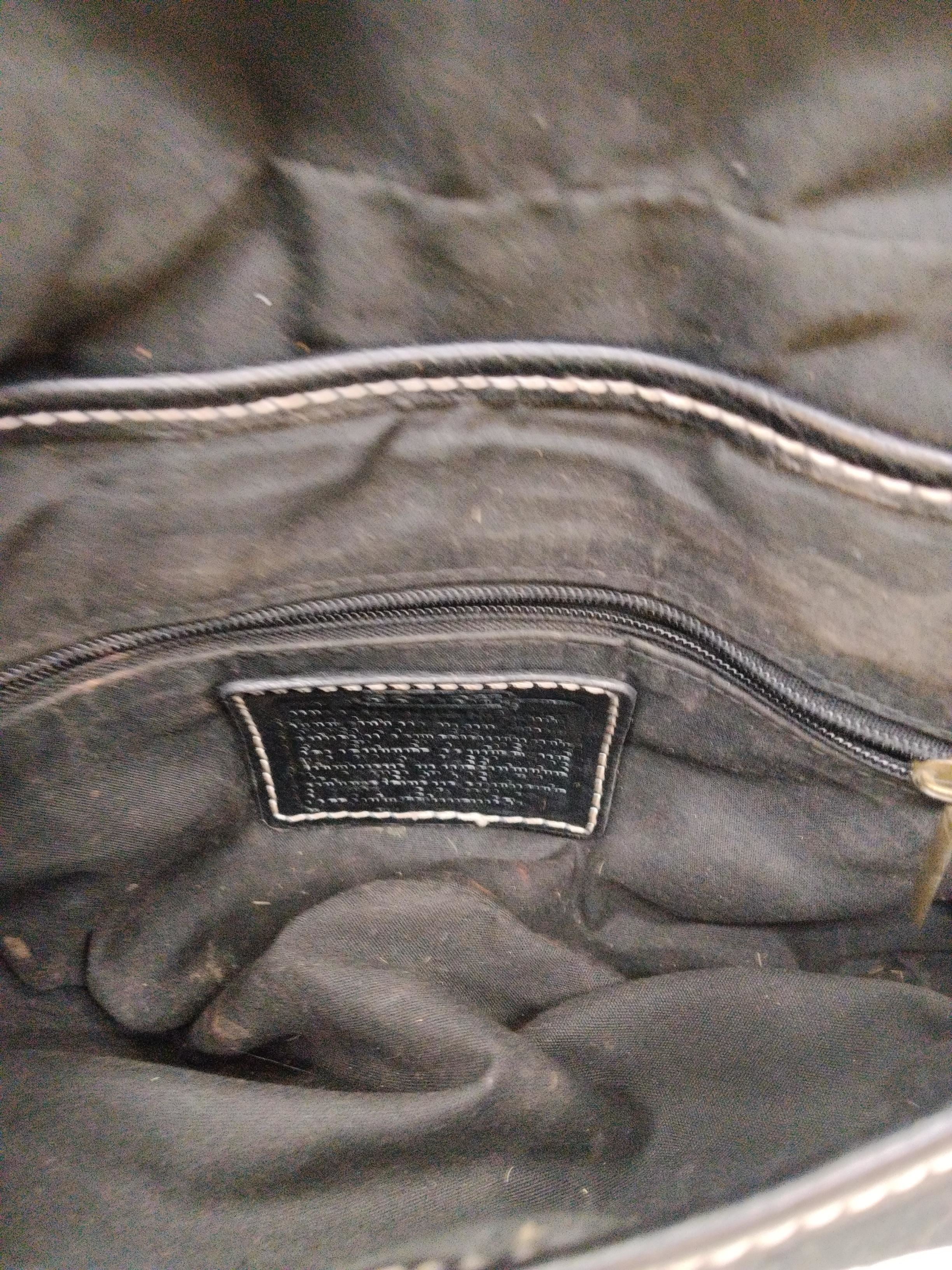 Coach Women's Bag Black Other with Leather Shoulder Bag - Image 4