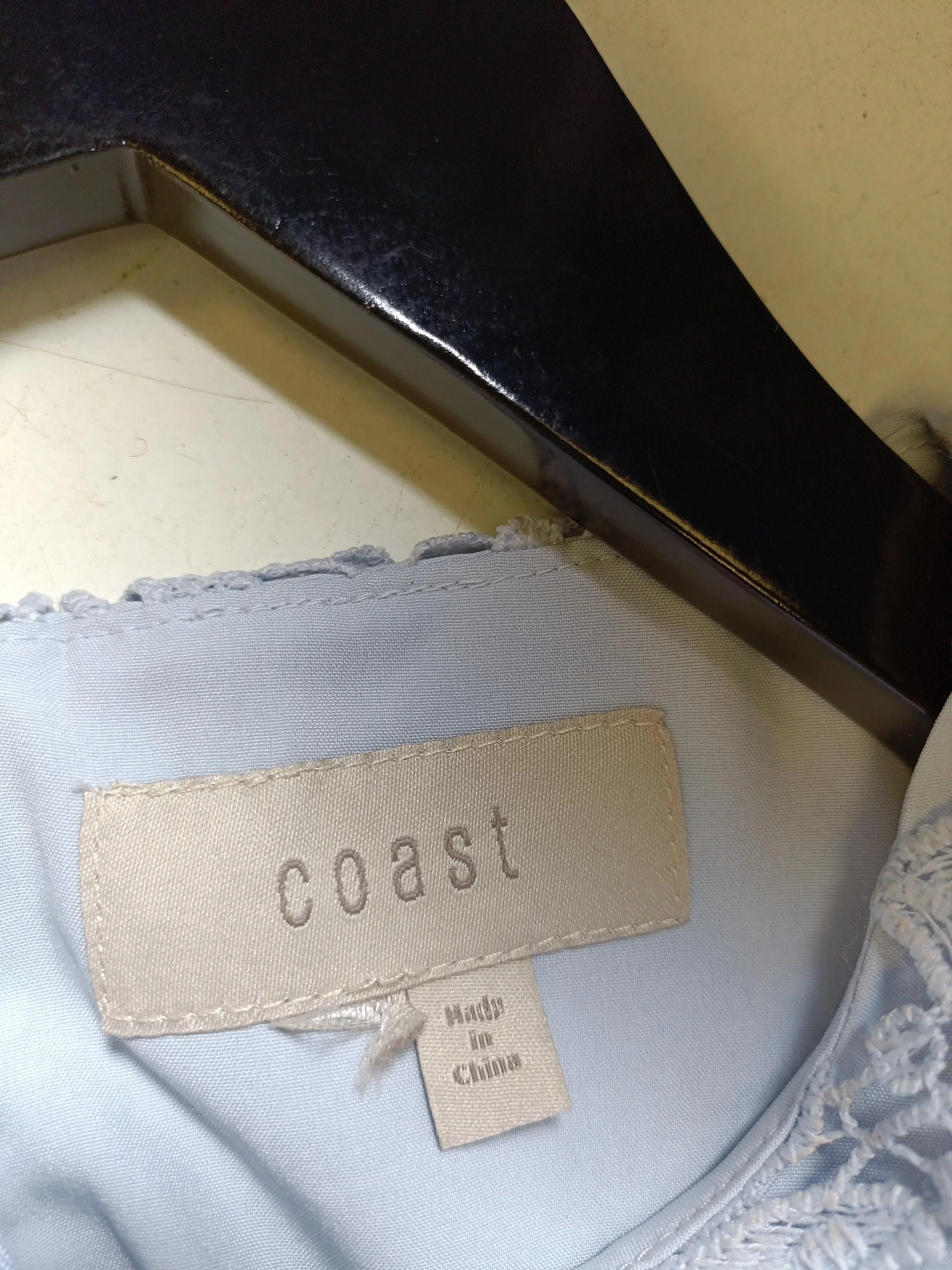 Coast A-Line Mini Dress UK18 in Blue - Image 5
