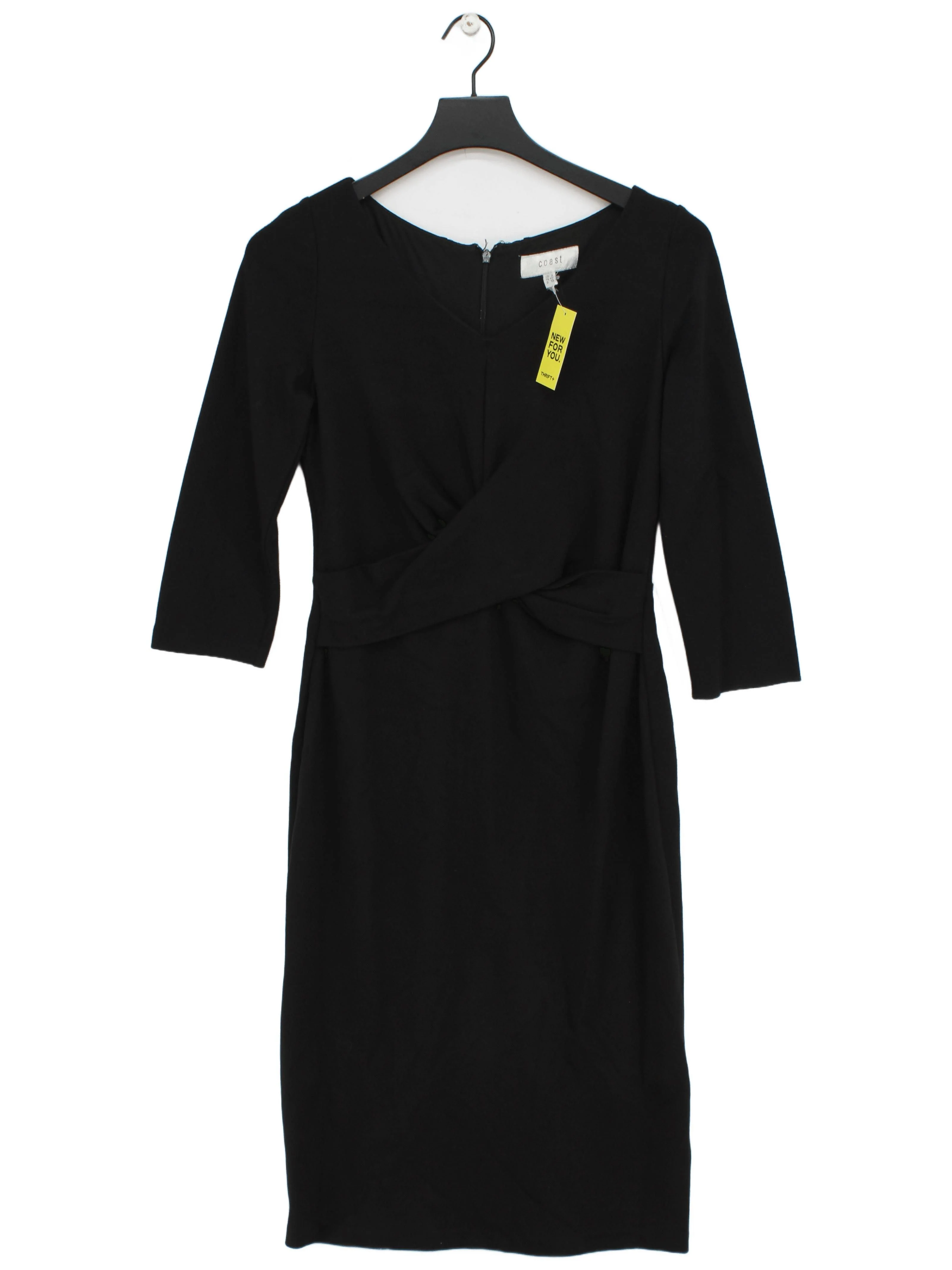 Coast Bodycon Midi Dress in Black