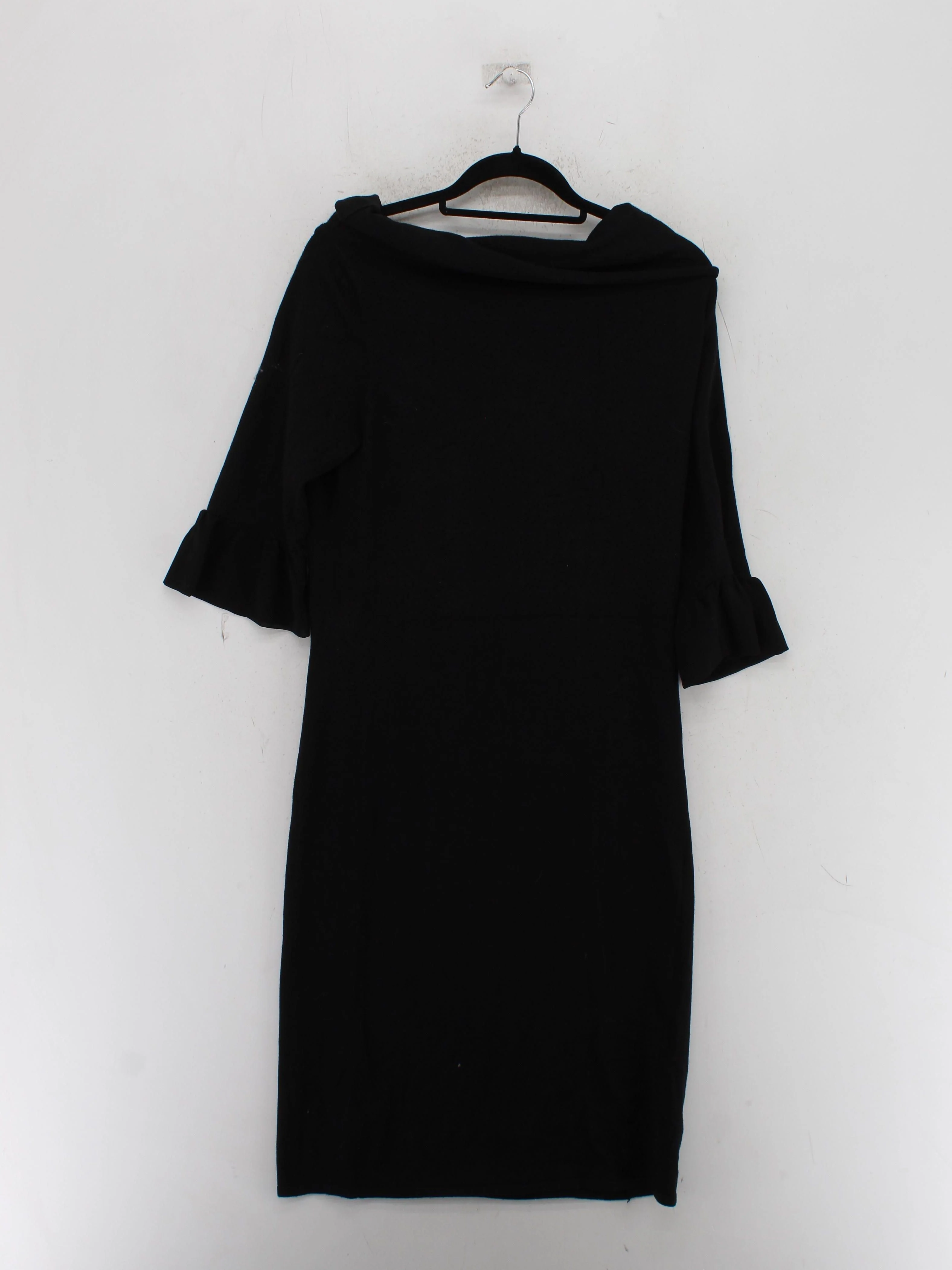 Coast Shirt Midi Dress UK16 in Black - Image 2
