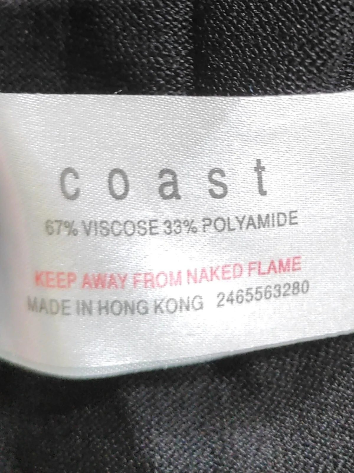 Coast Women's Cardigan M Black Viscose with Polyamide Round Neck Cardigan - Image 6
