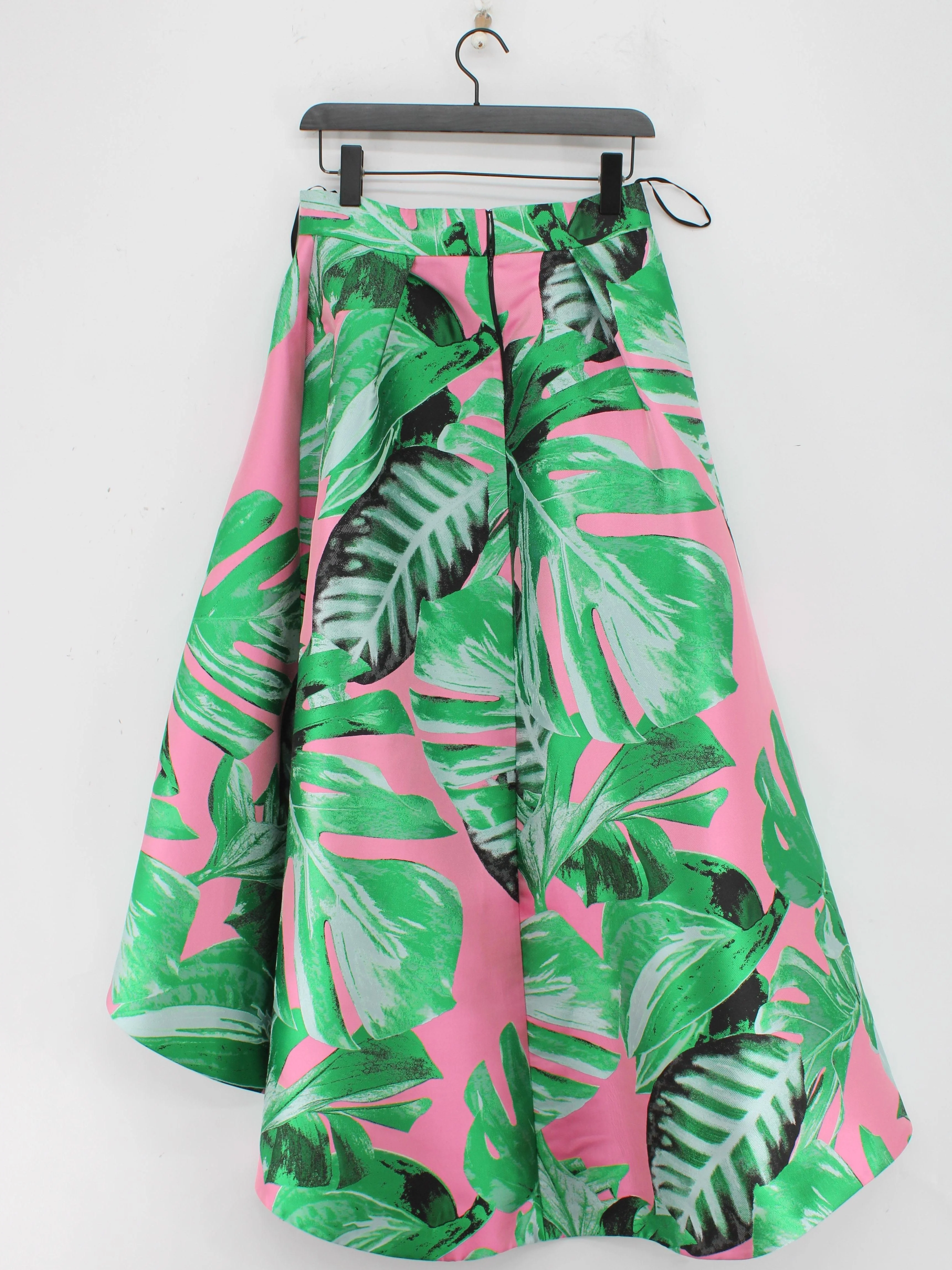 Coast Women's Maxi Skirt UK 12 Multi Floral 100% Polyester Long Maxi - Image 2